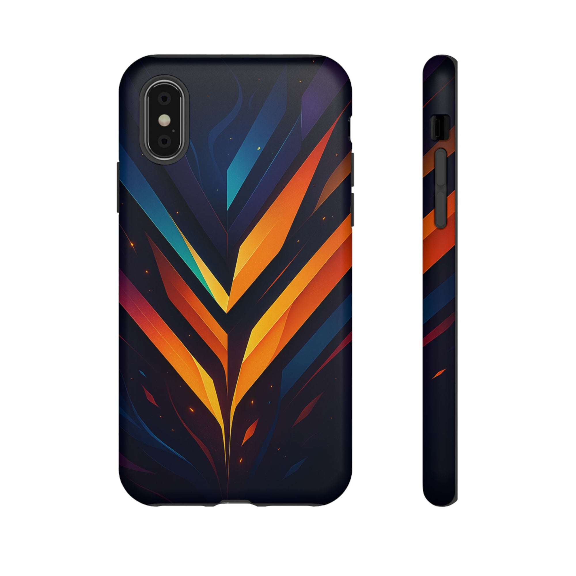 Geometric Pulse: Neon Harmony