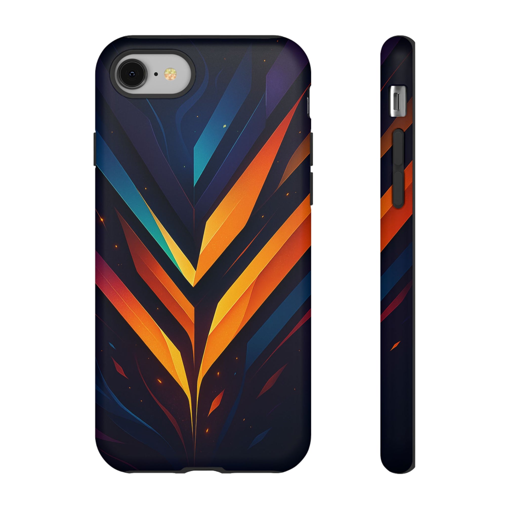 Geometric Pulse: Neon Harmony