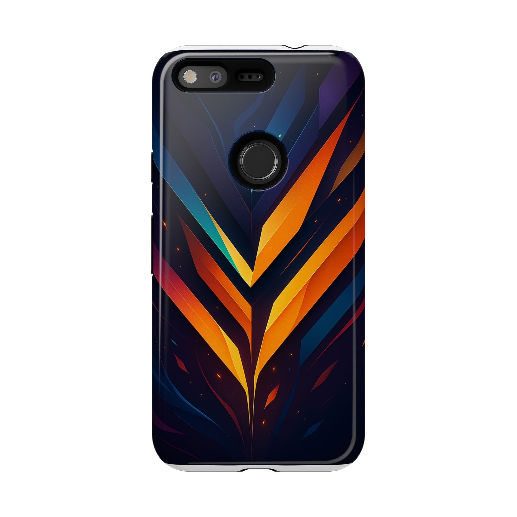 Geometric Pulse: Neon Harmony