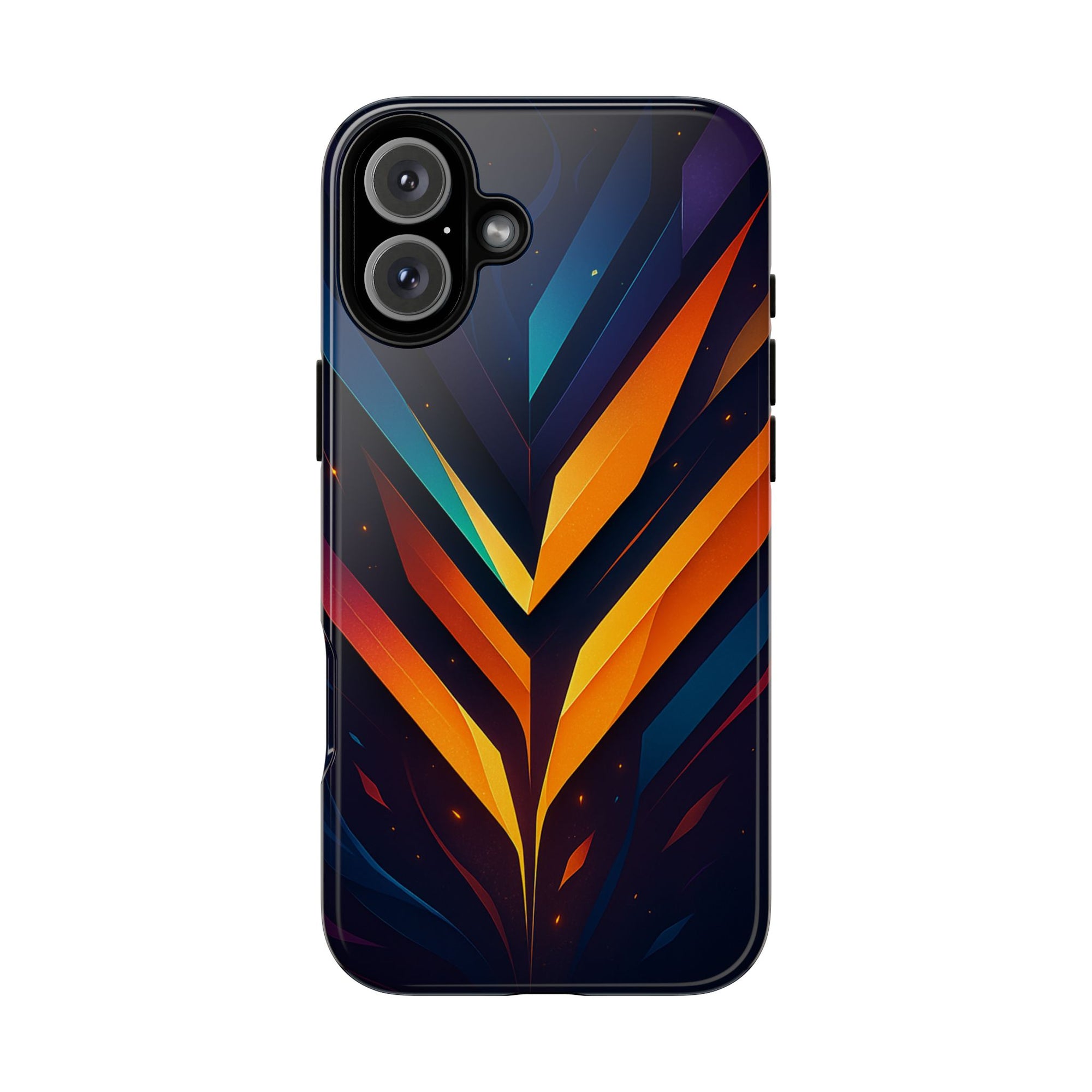 Geometric Pulse: Neon Harmony