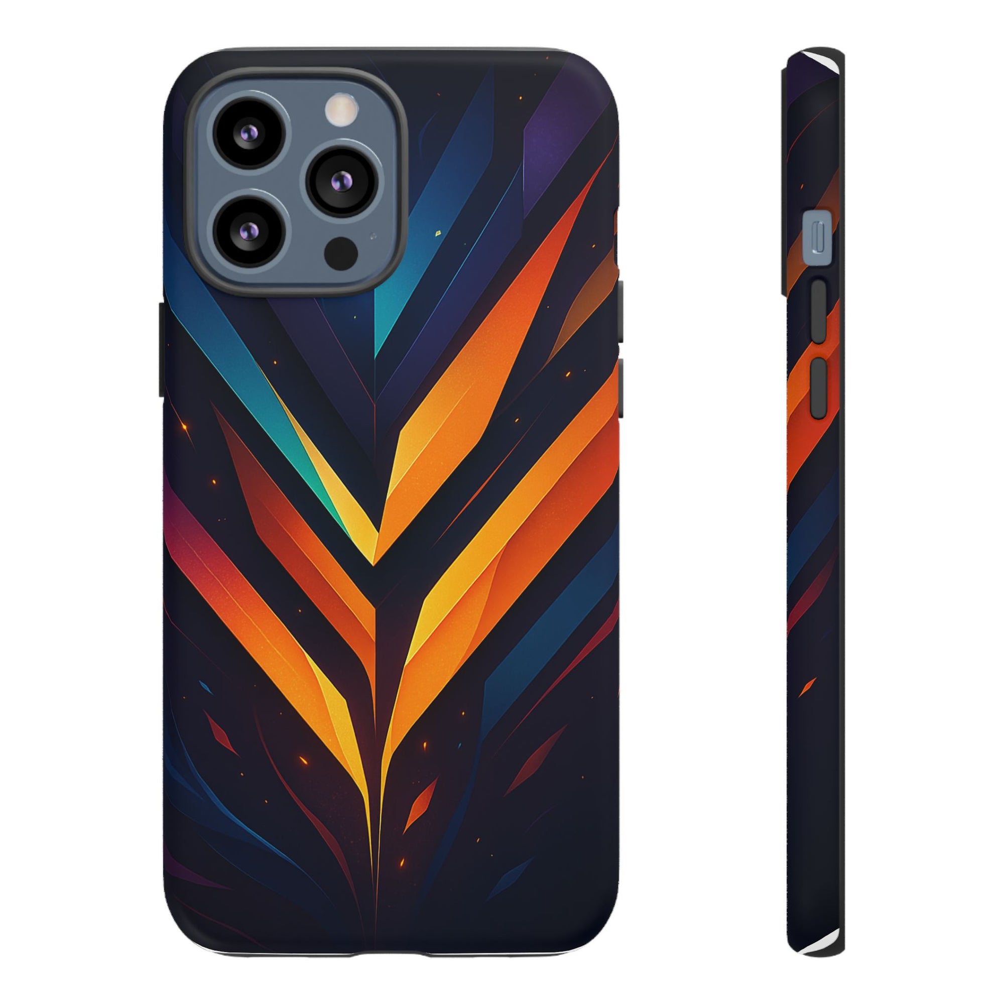 Geometric Pulse: Neon Harmony