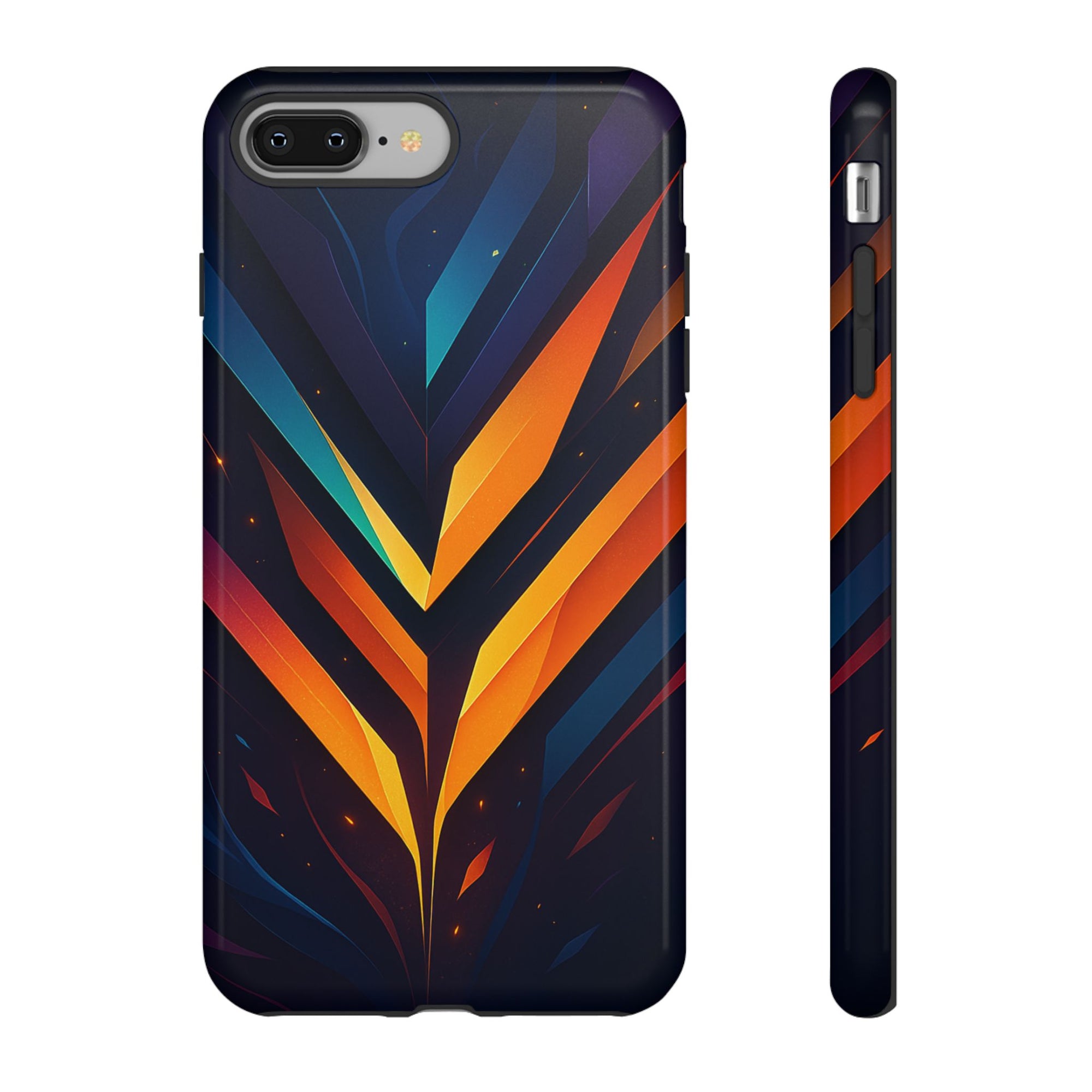 Geometric Pulse: Neon Harmony