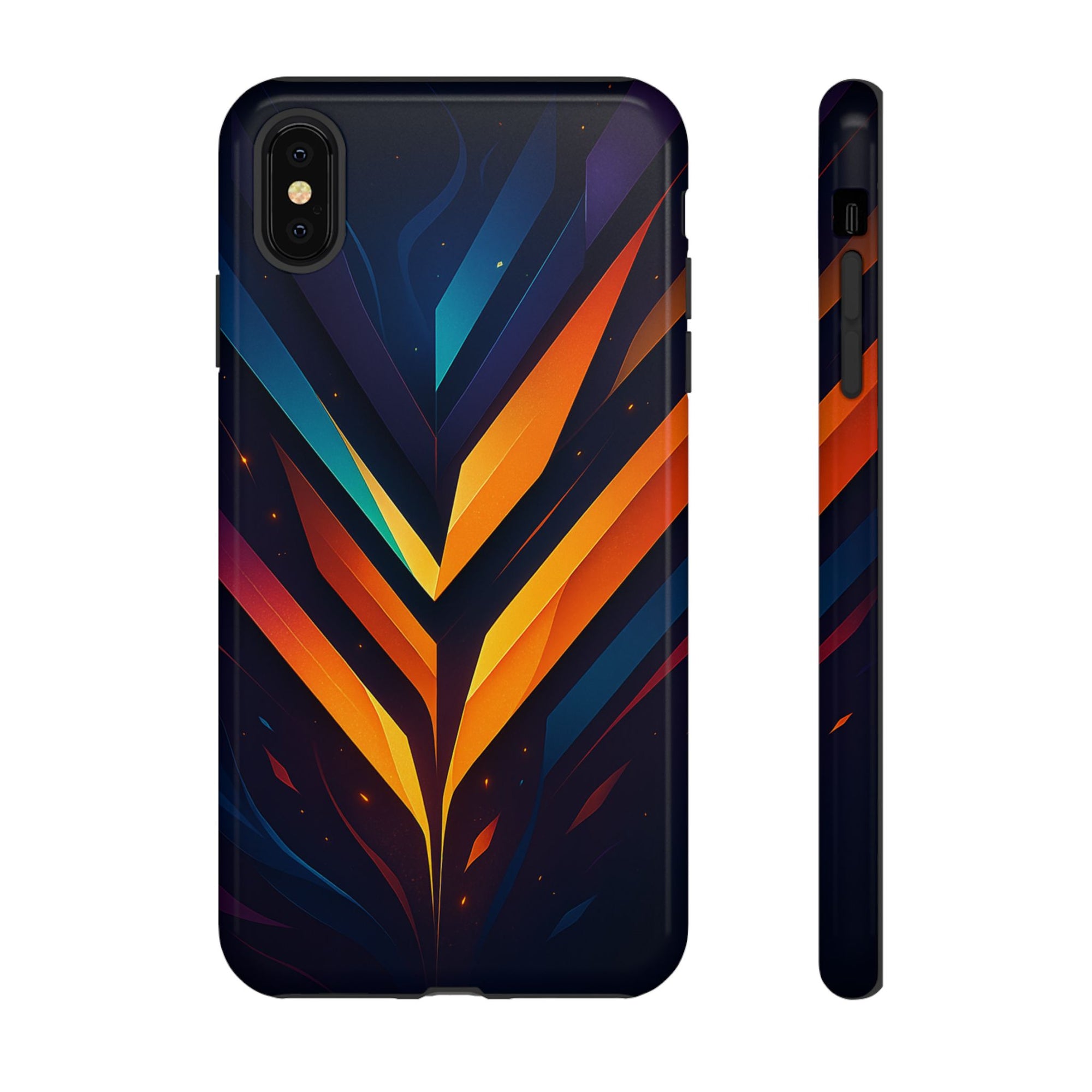 Geometric Pulse: Neon Harmony