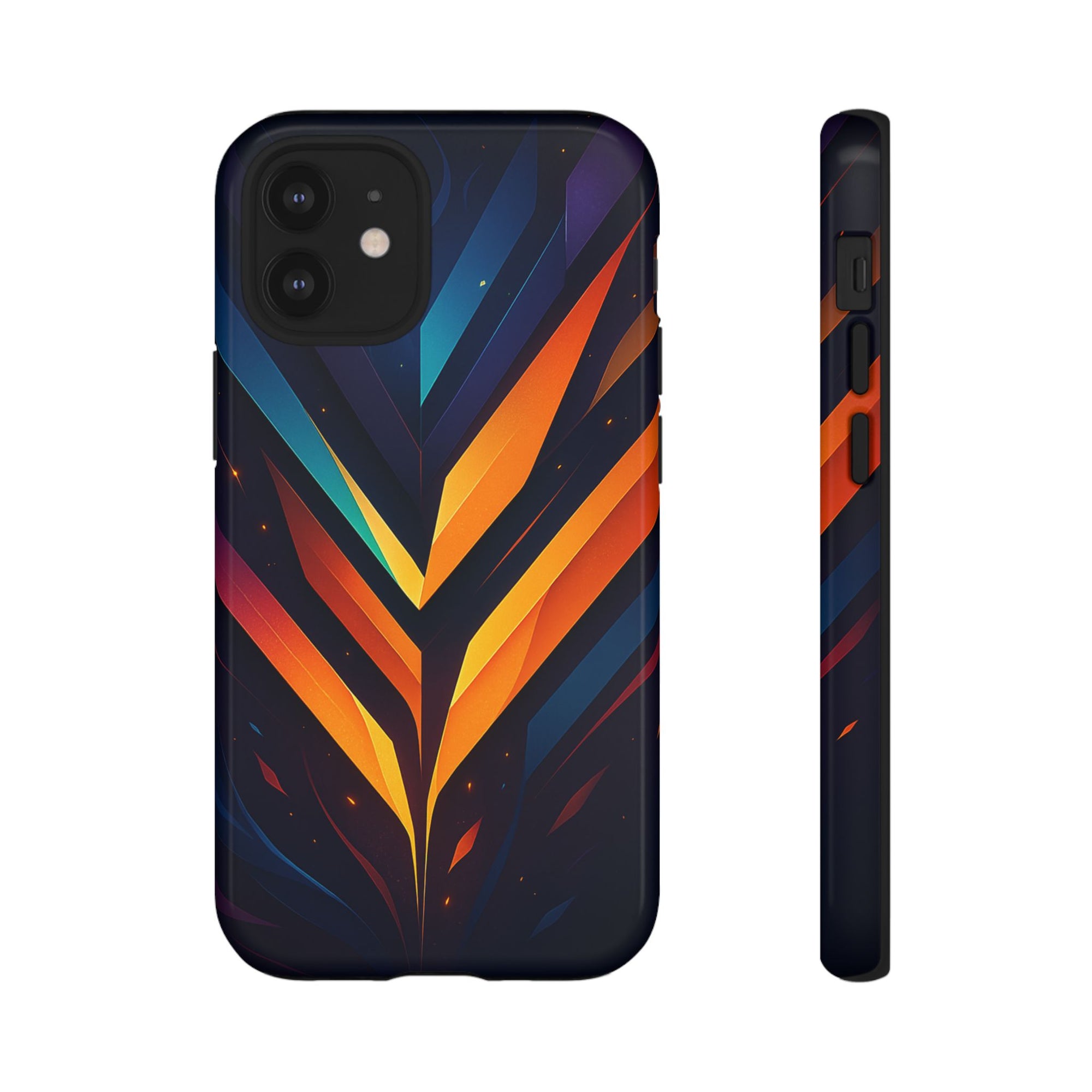 Geometric Pulse: Neon Harmony