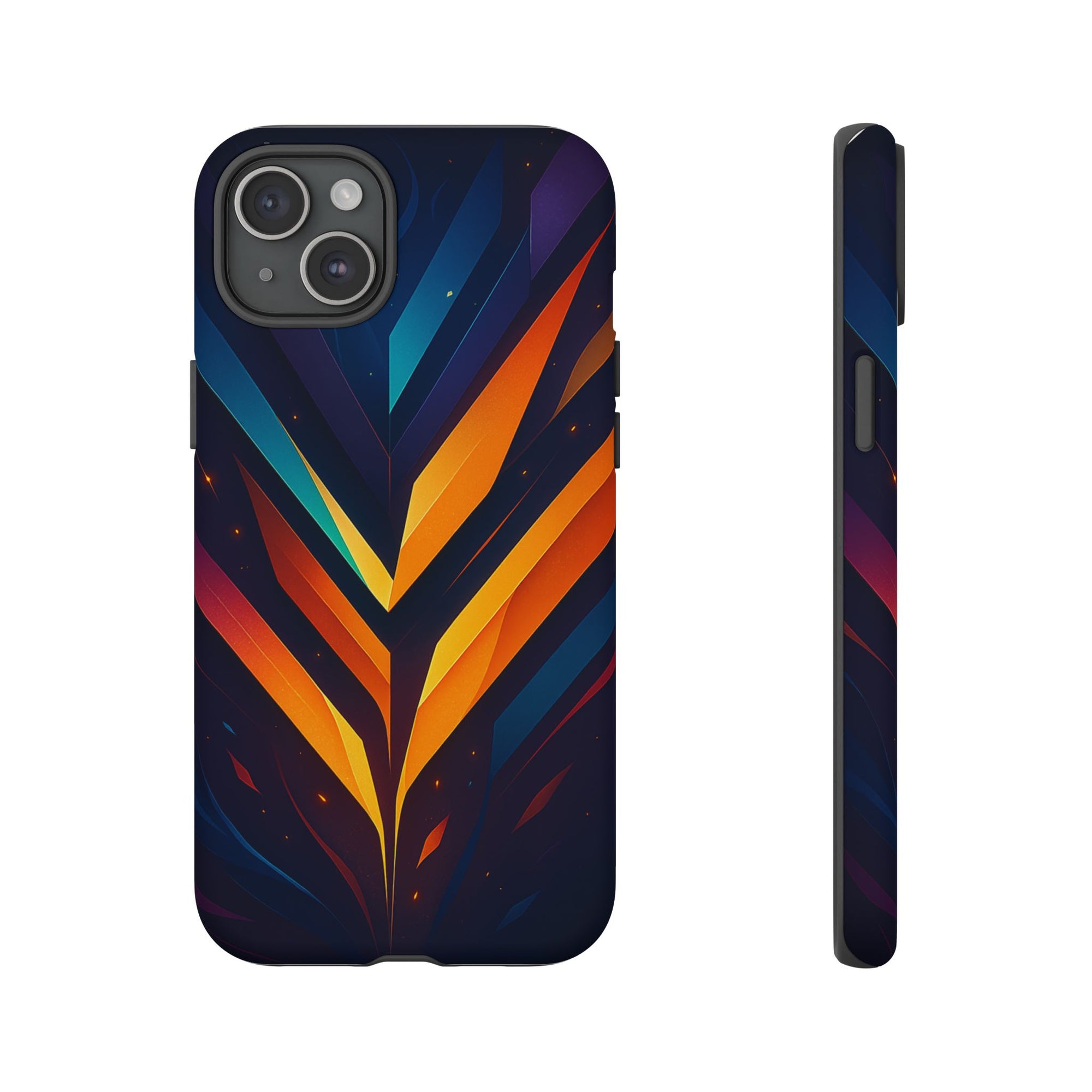 Geometric Pulse: Neon Harmony