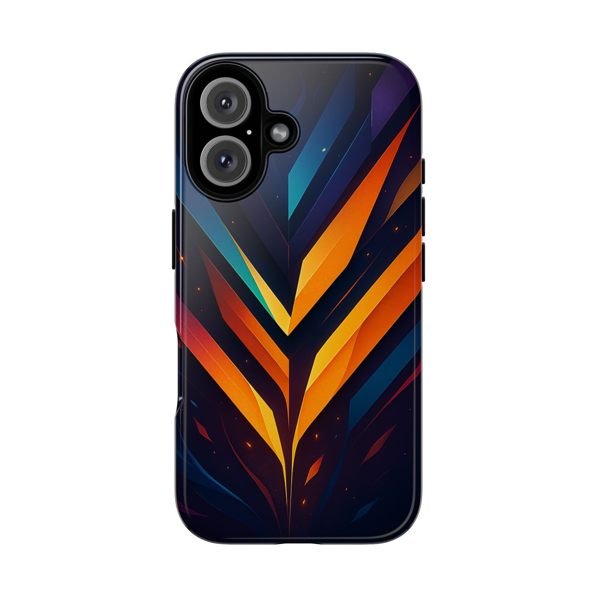Geometric Pulse: Neon Harmony