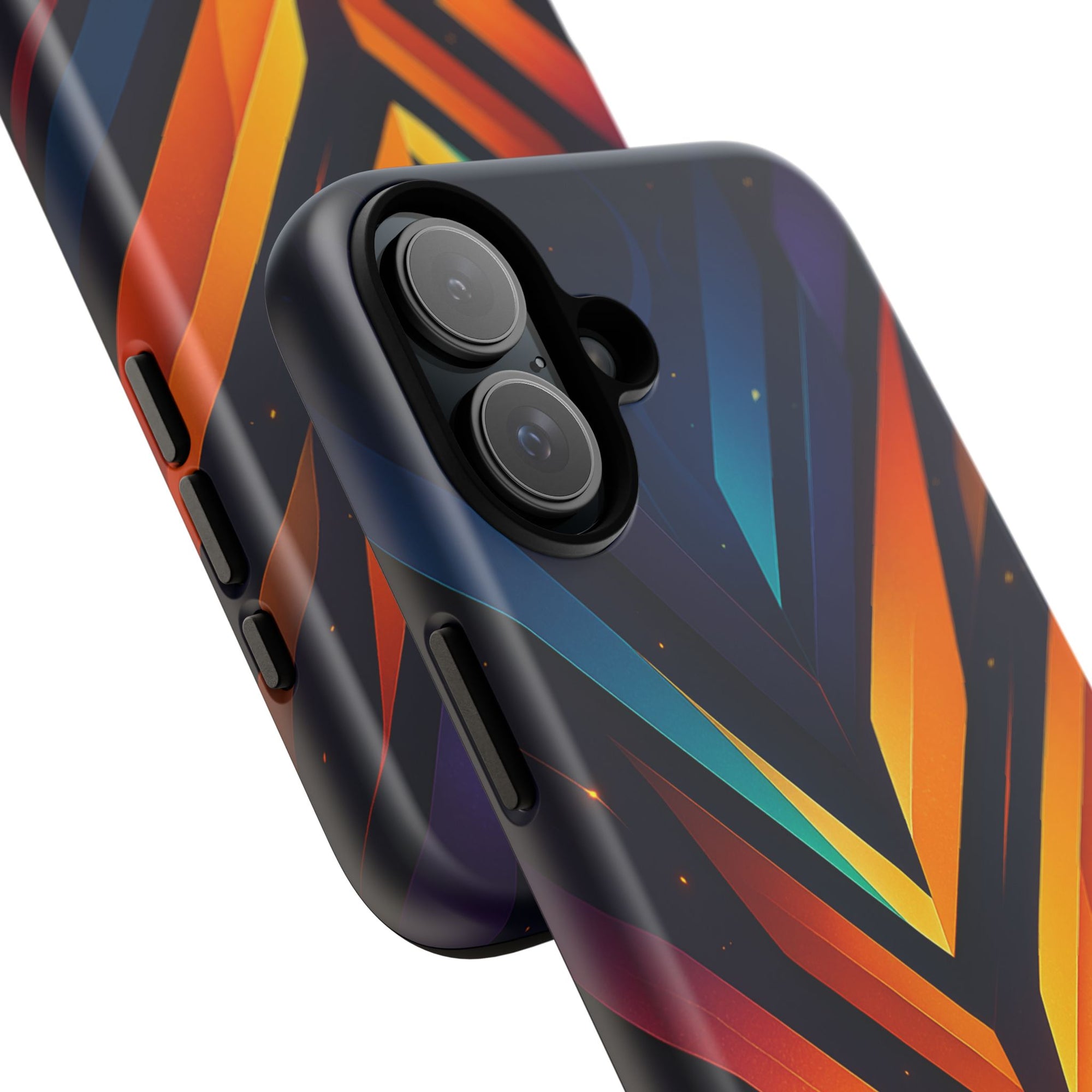 Geometric Pulse: Neon Harmony