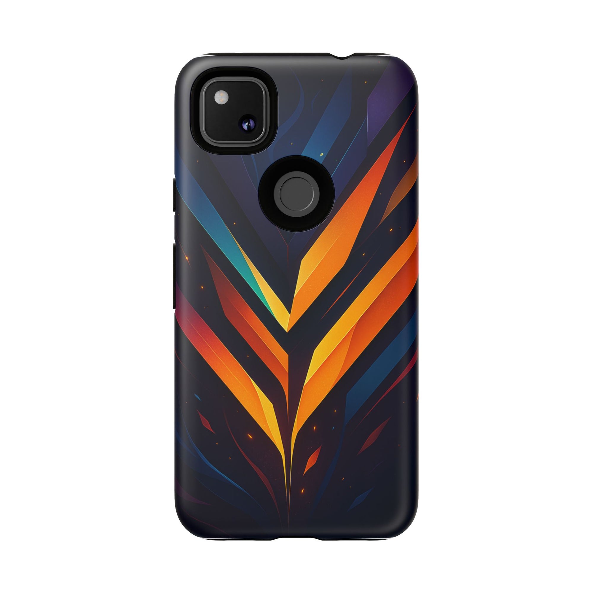 Geometric Pulse: Neon Harmony