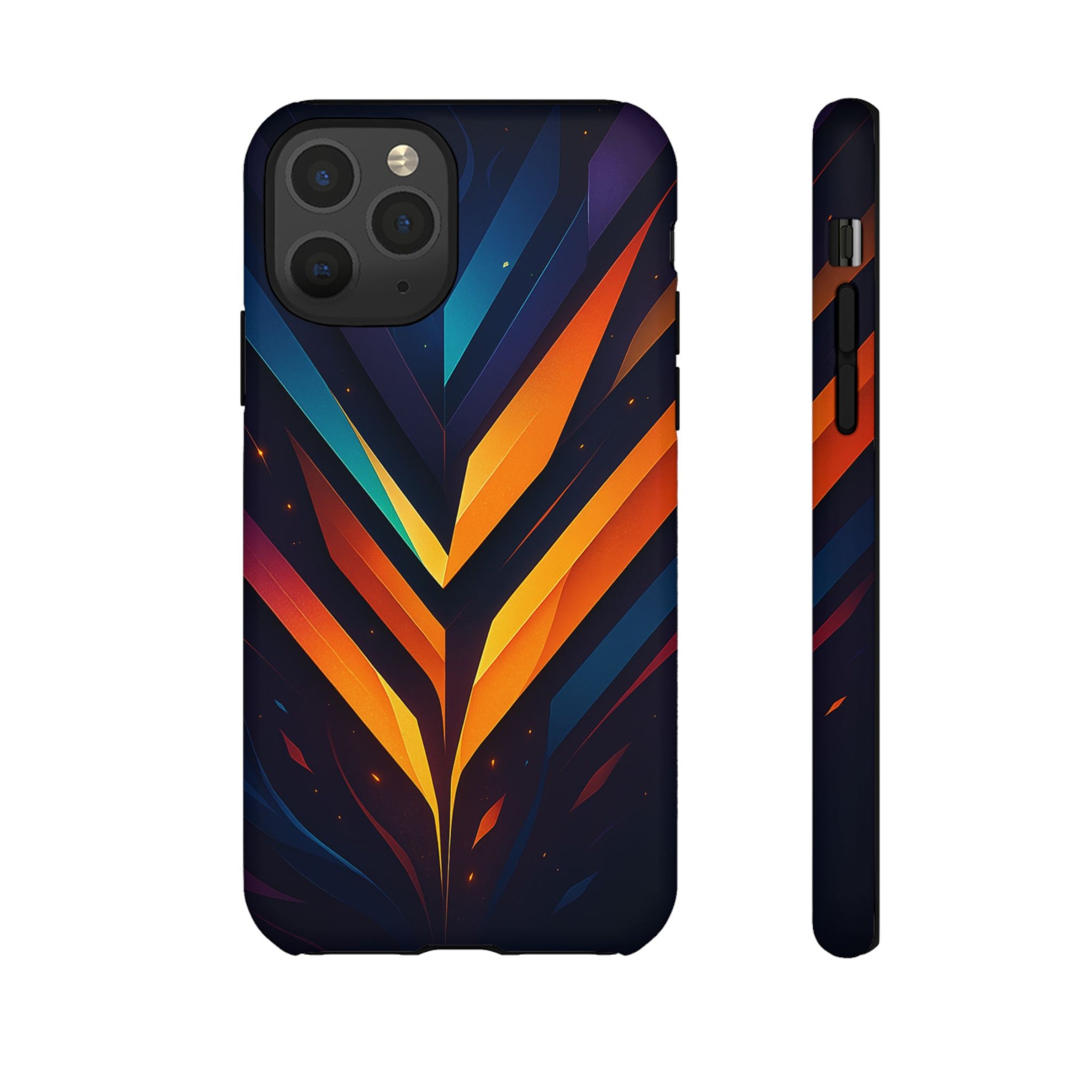 Geometric Pulse: Neon Harmony