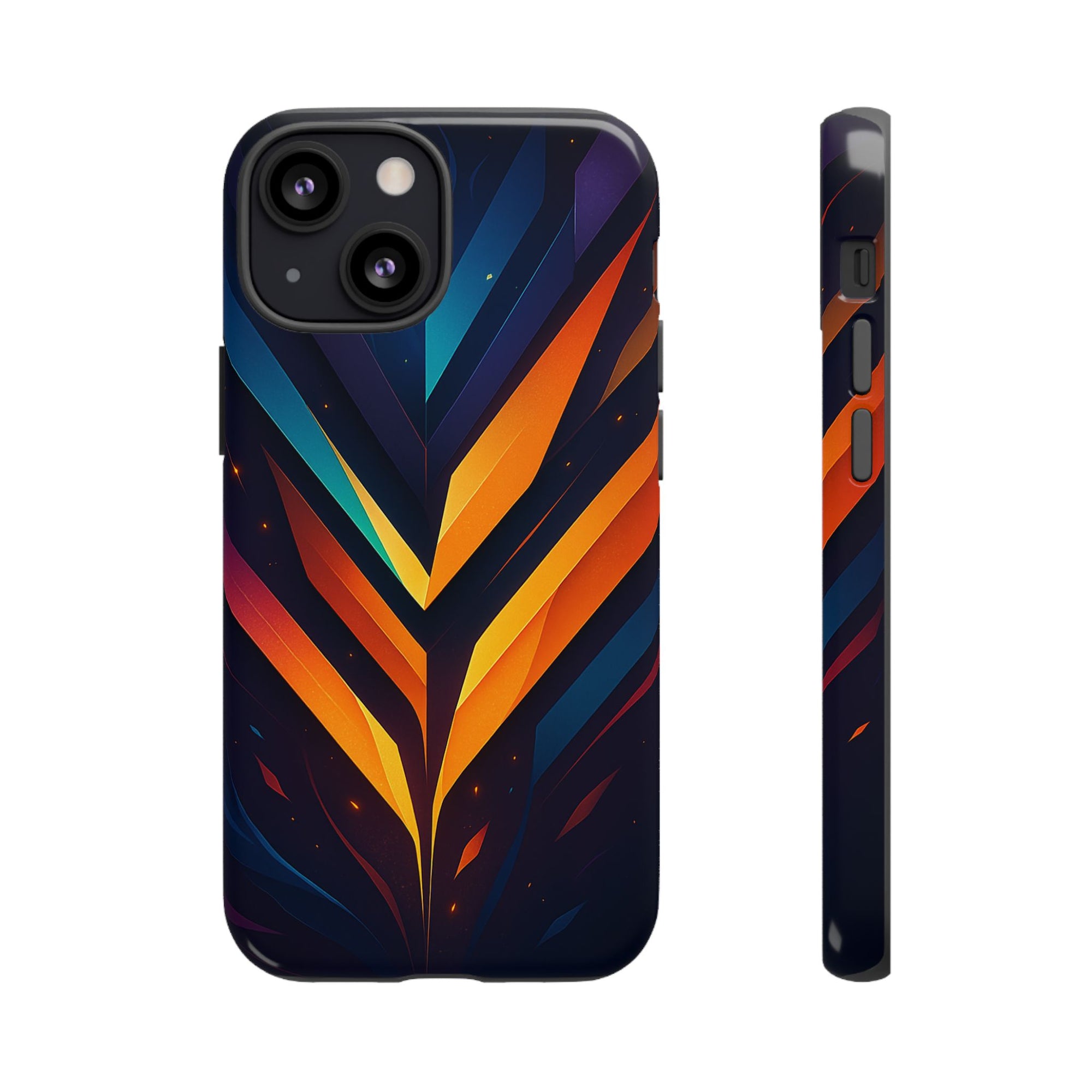 Geometric Pulse: Neon Harmony