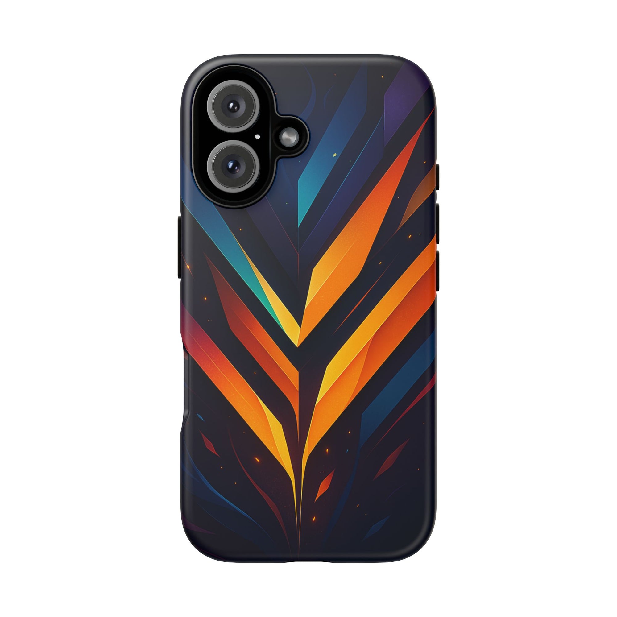 Geometric Pulse: Neon Harmony