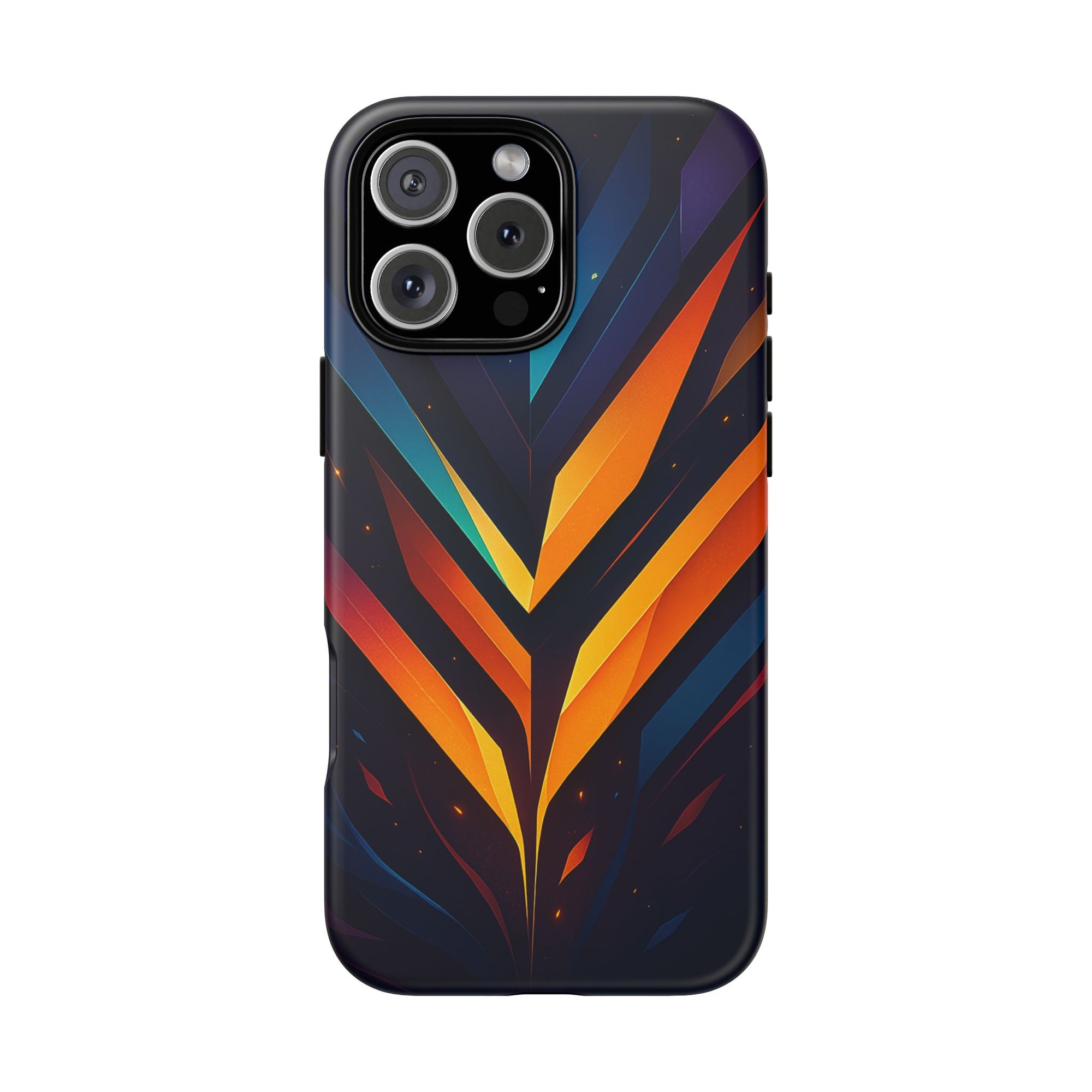 Geometric Pulse: Neon Harmony