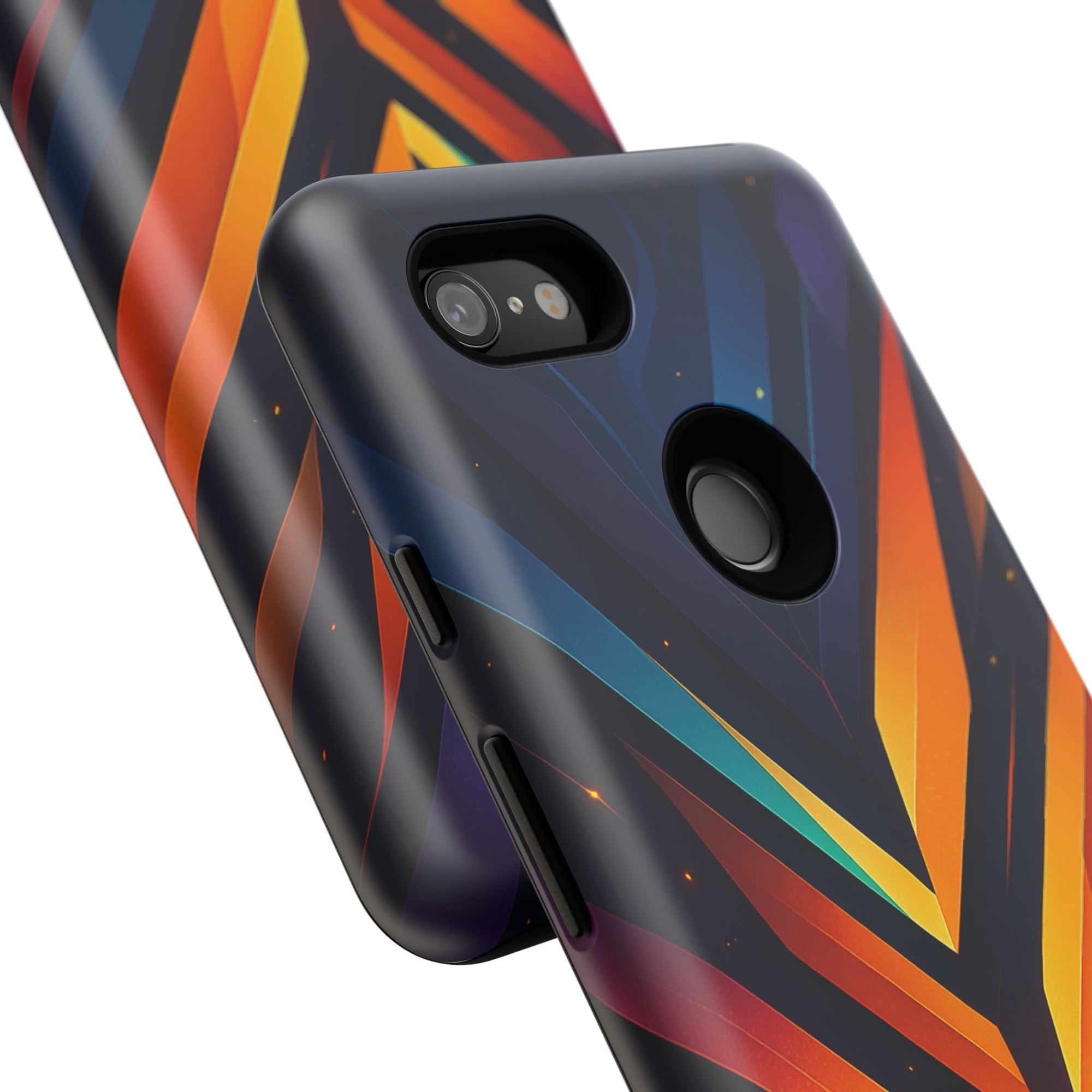 Geometric Pulse: Neon Harmony