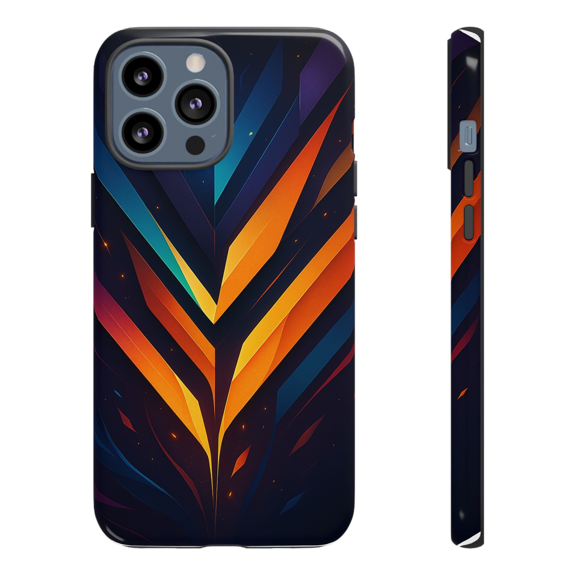 Geometric Pulse: Neon Harmony