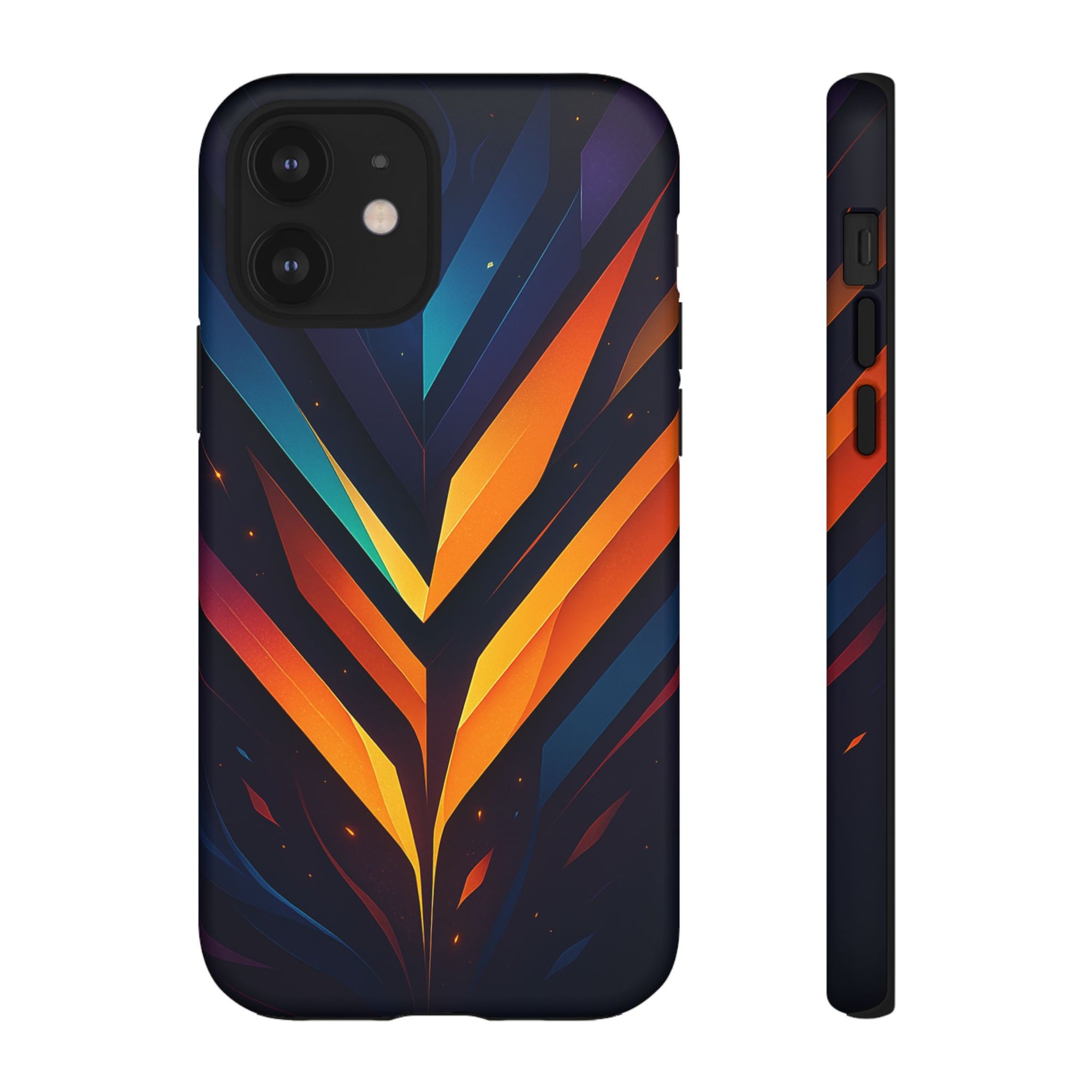 Geometric Pulse: Neon Harmony