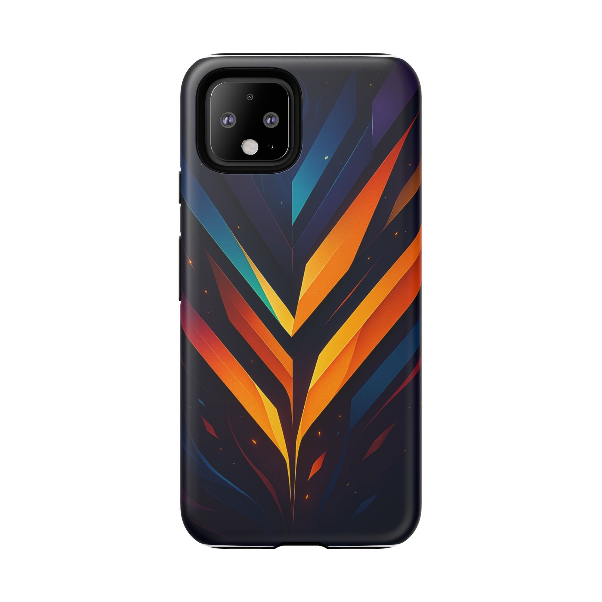 Geometric Pulse: Neon Harmony