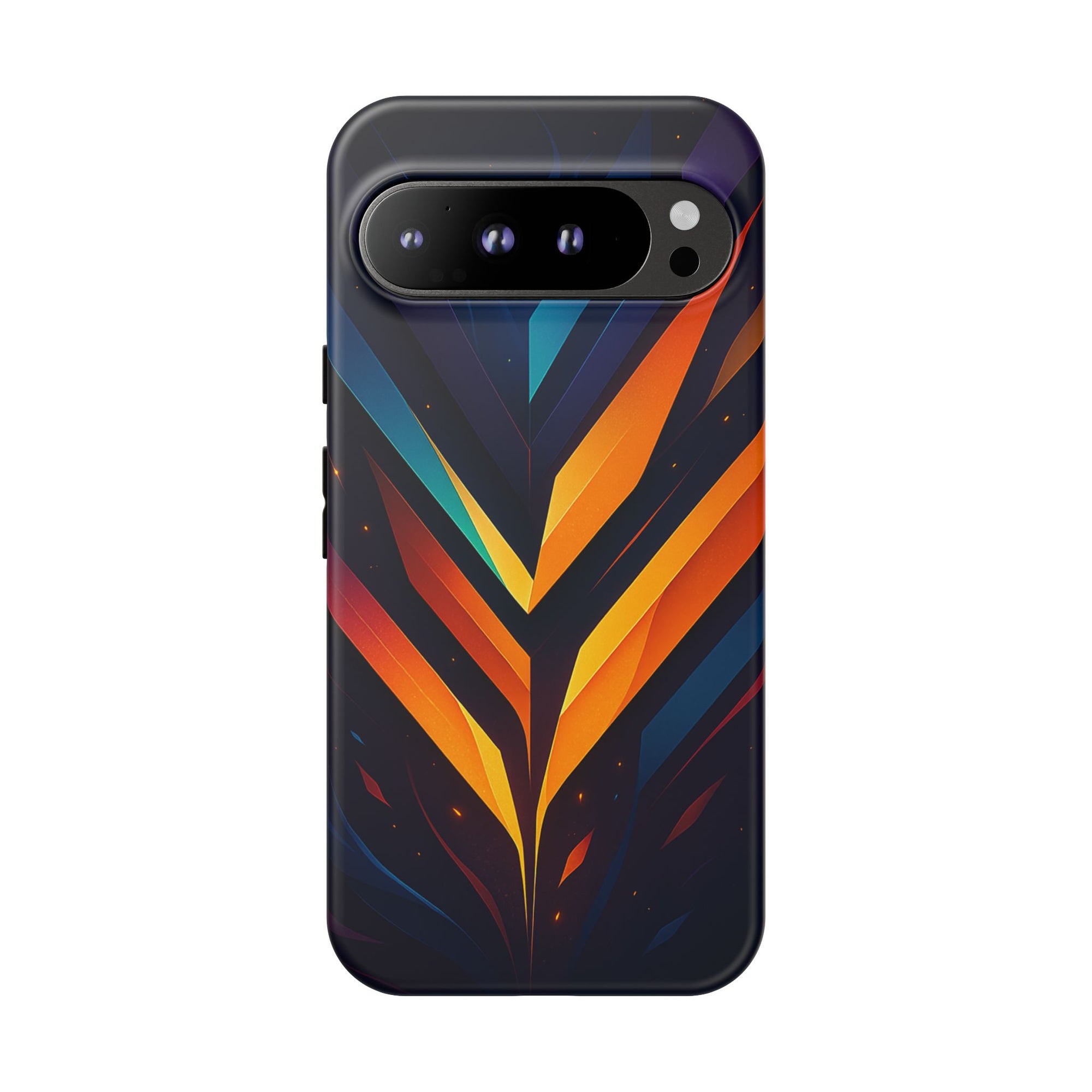 Geometric Pulse: Neon Harmony