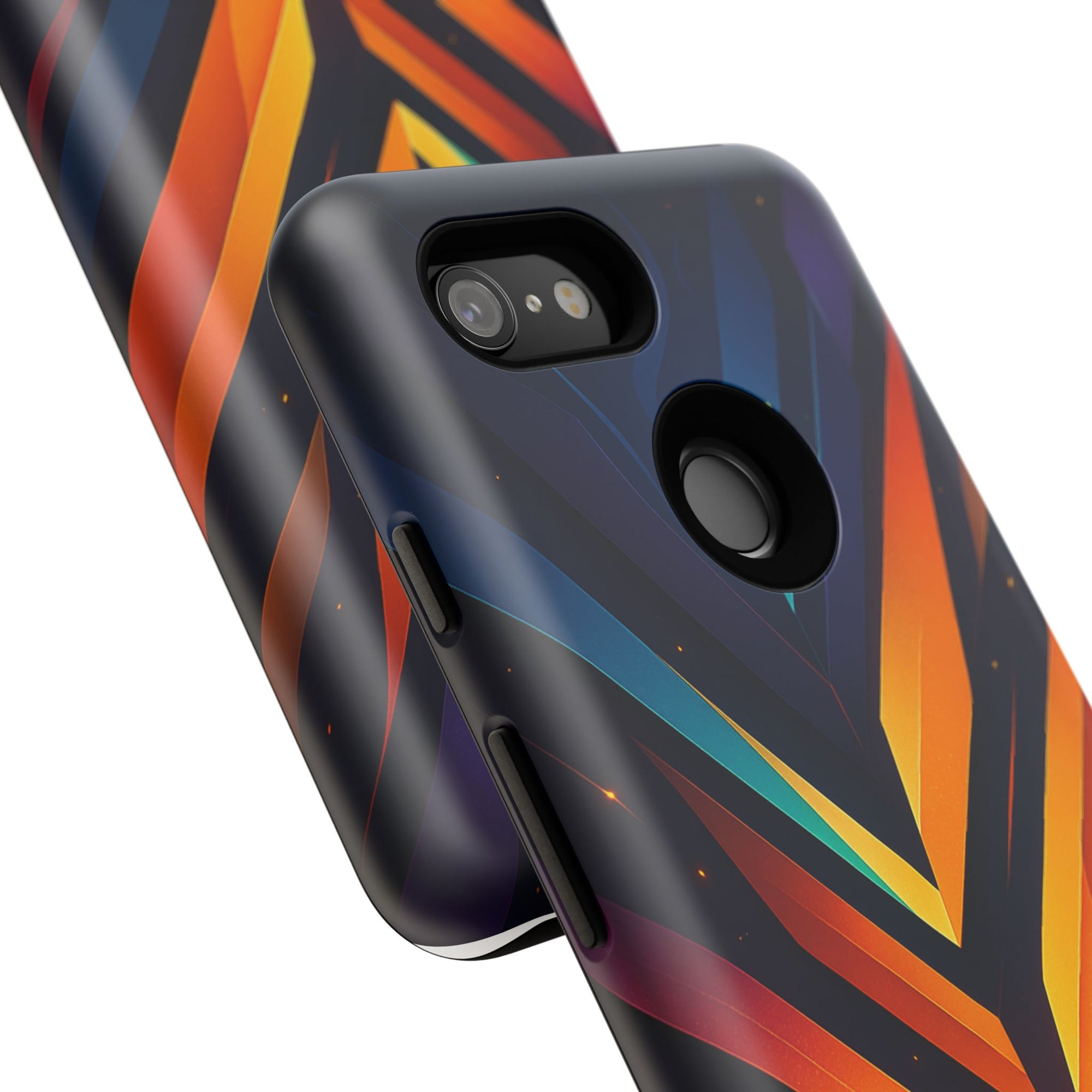 Geometric Pulse: Neon Harmony