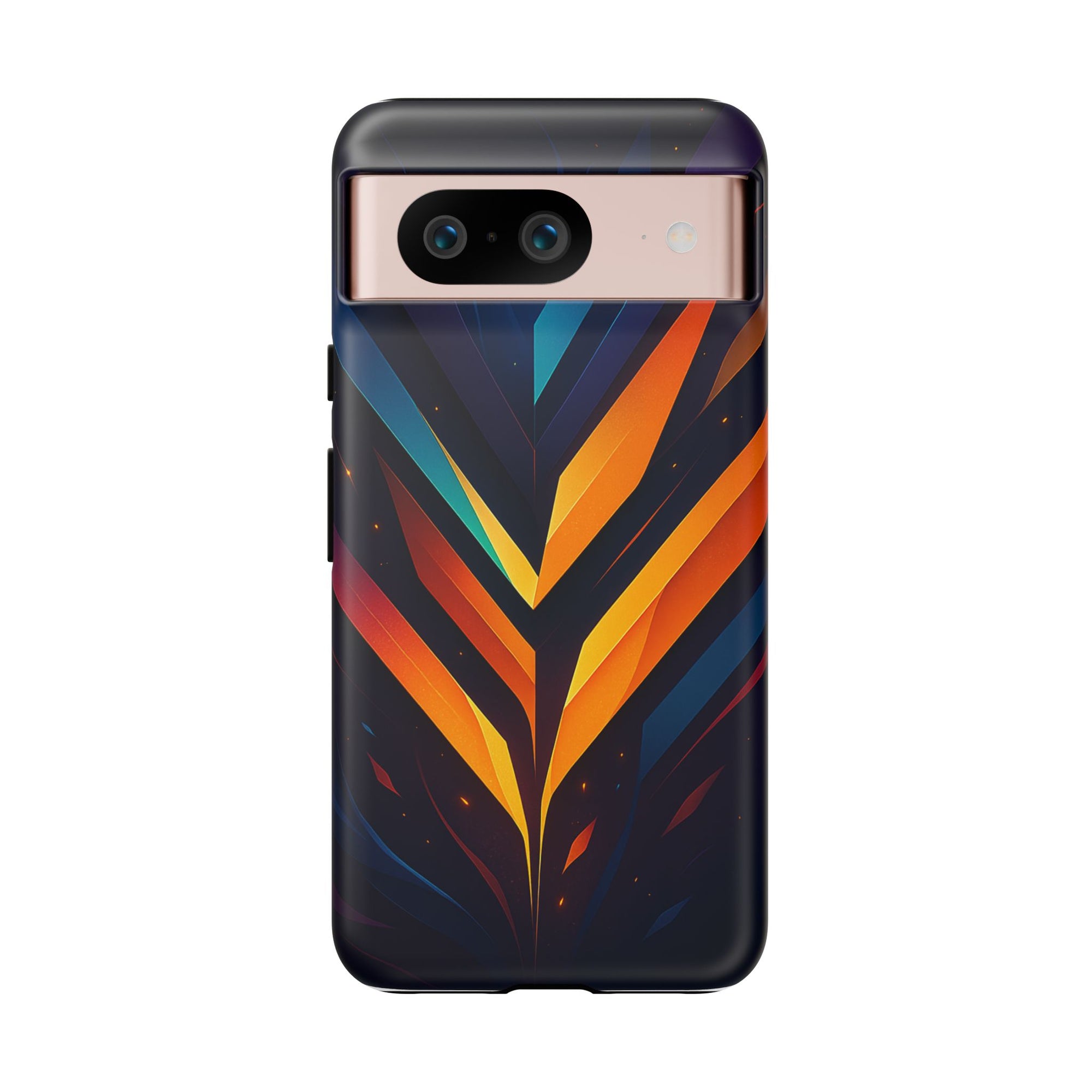 Geometric Pulse: Neon Harmony
