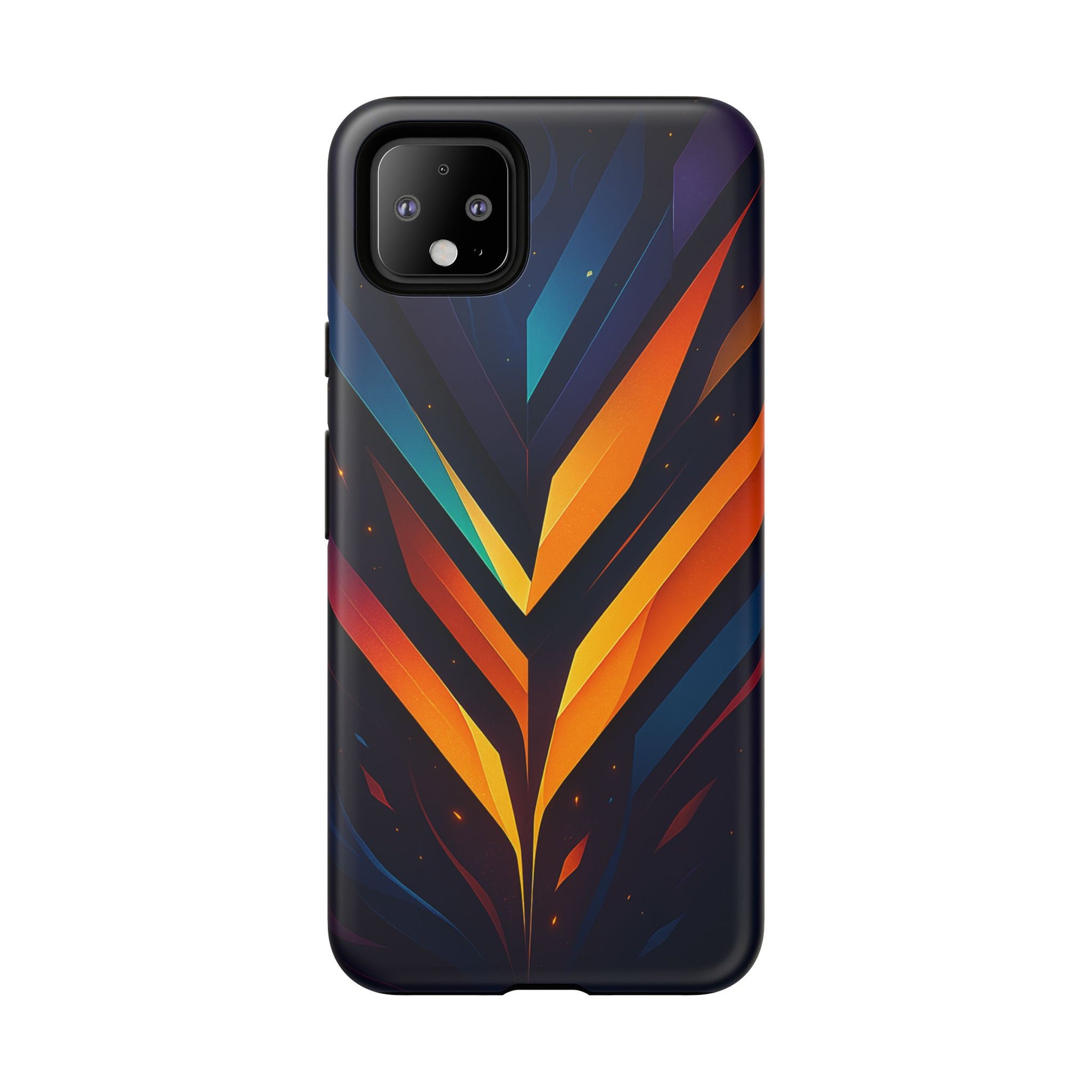 Geometric Pulse: Neon Harmony