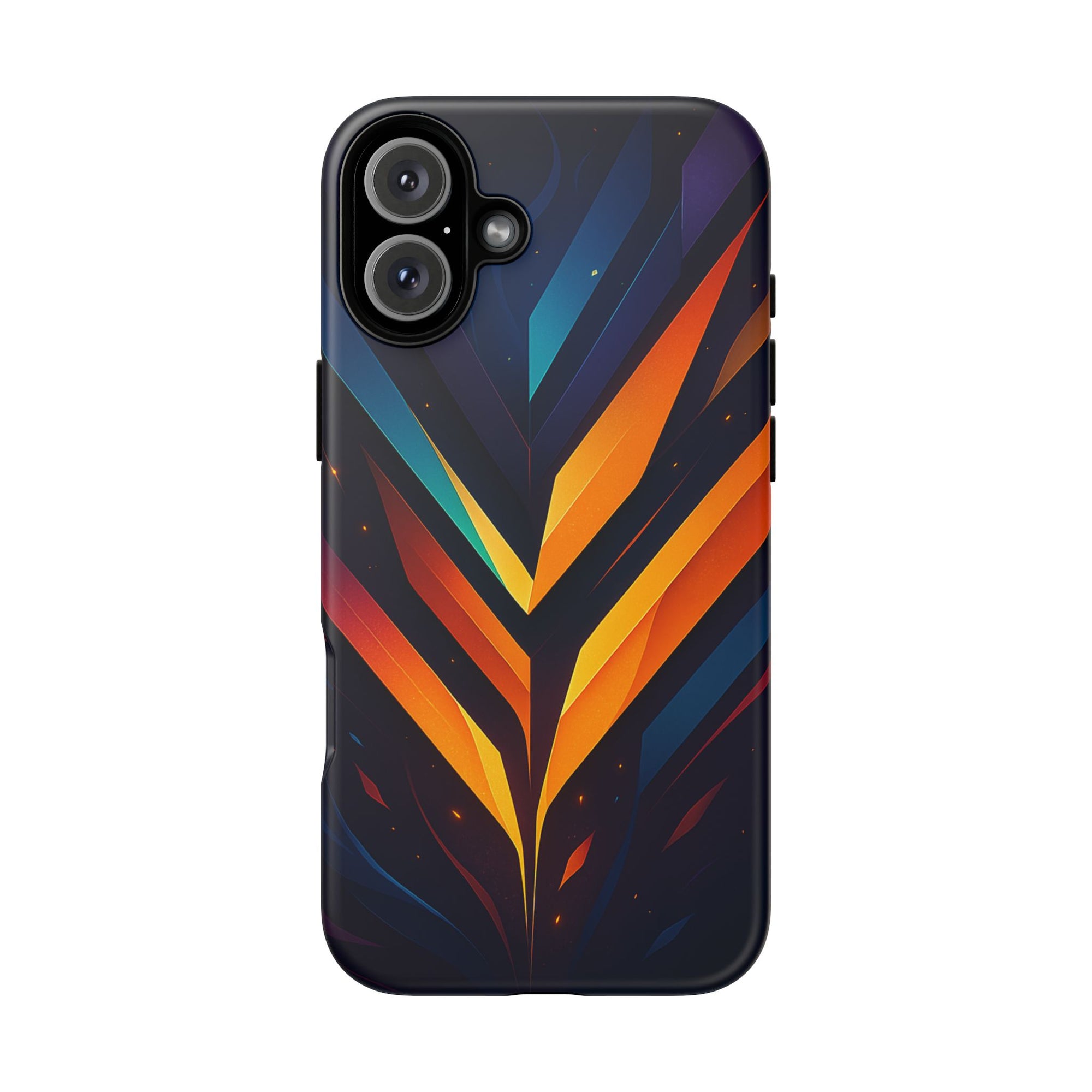 Geometric Pulse: Neon Harmony
