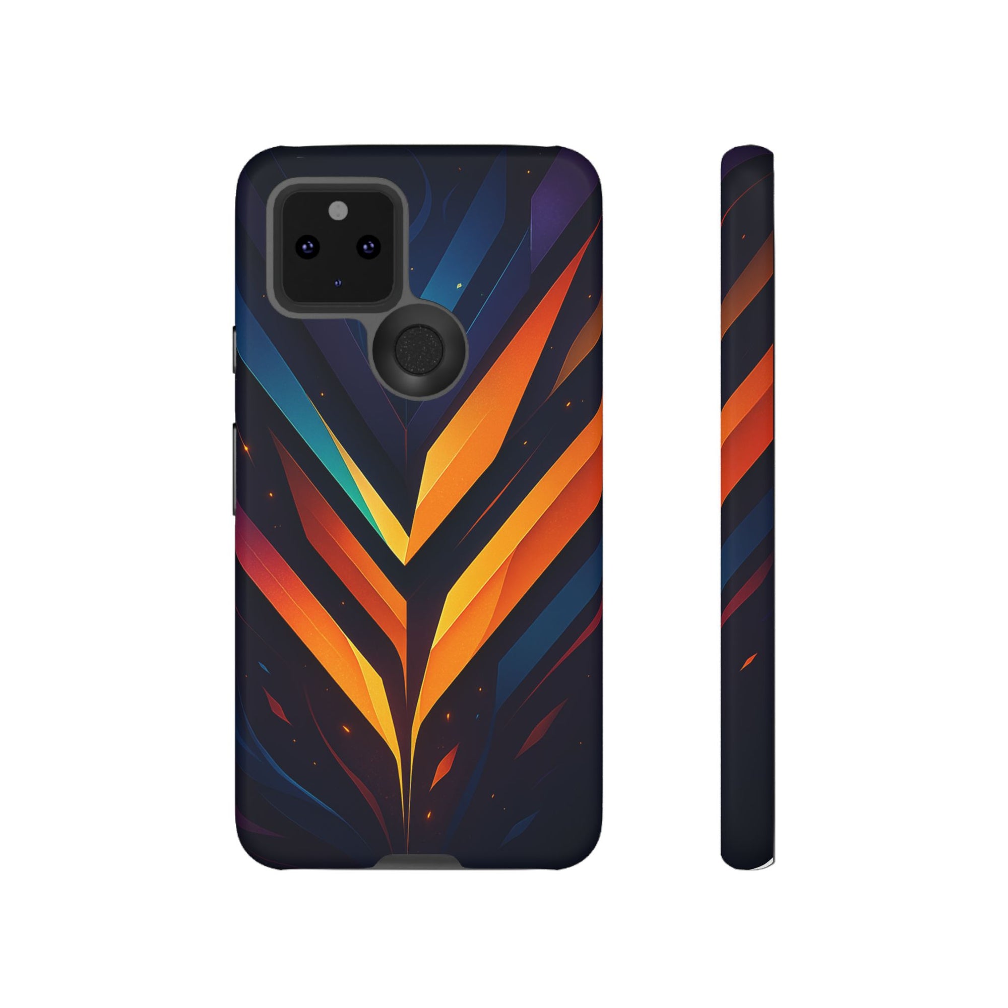 Geometric Pulse: Neon Harmony