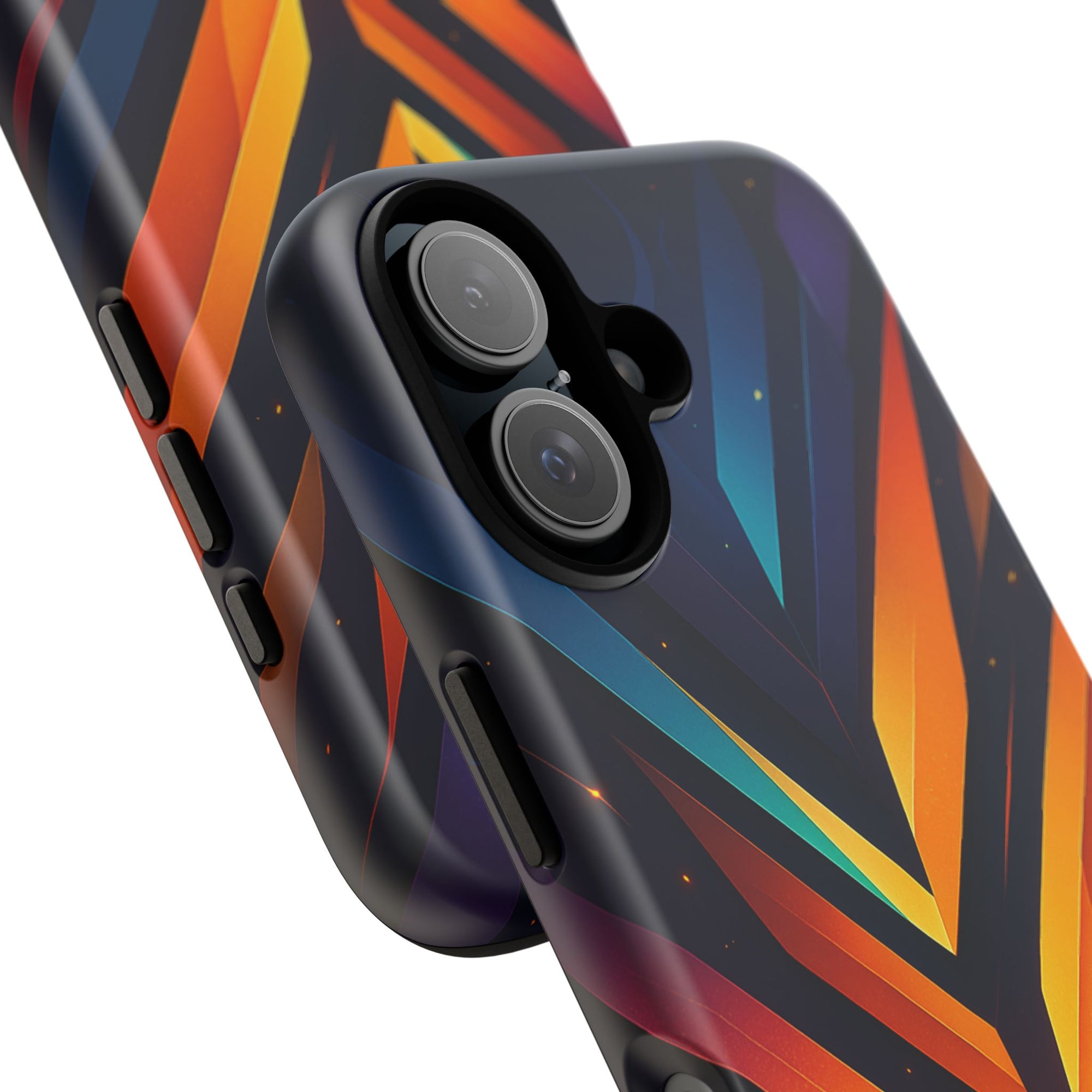 Geometric Pulse: Neon Harmony