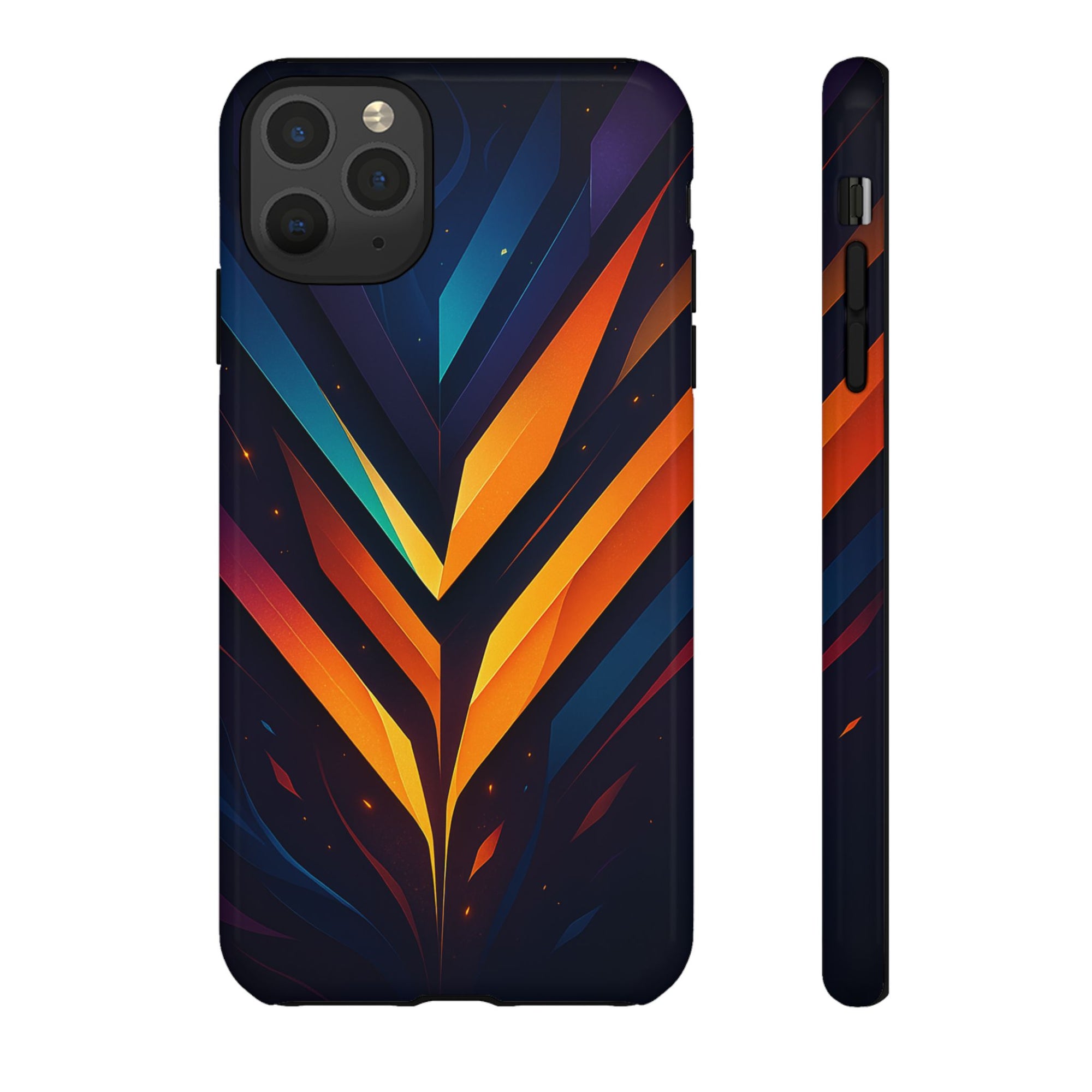 Geometric Pulse: Neon Harmony