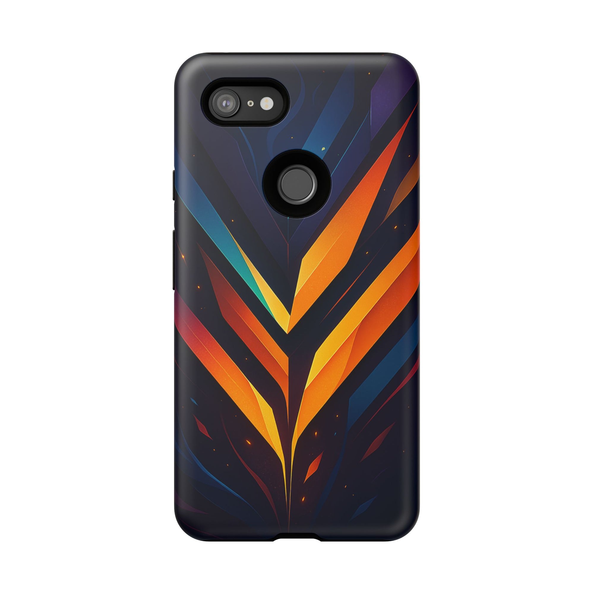 Geometric Pulse: Neon Harmony