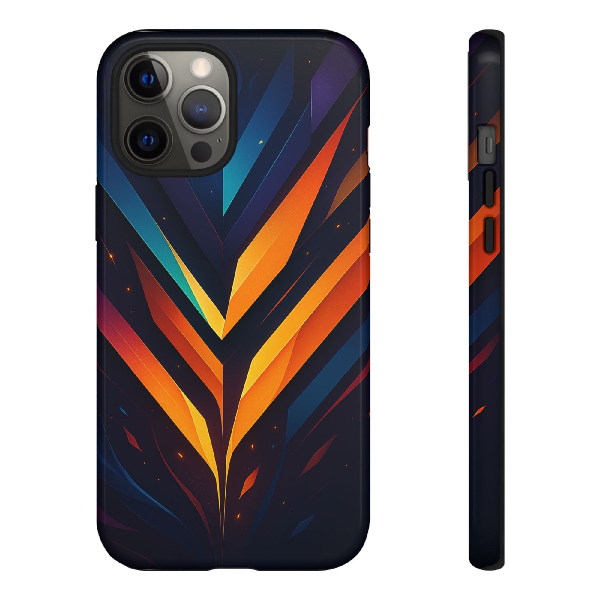 Geometric Pulse: Neon Harmony