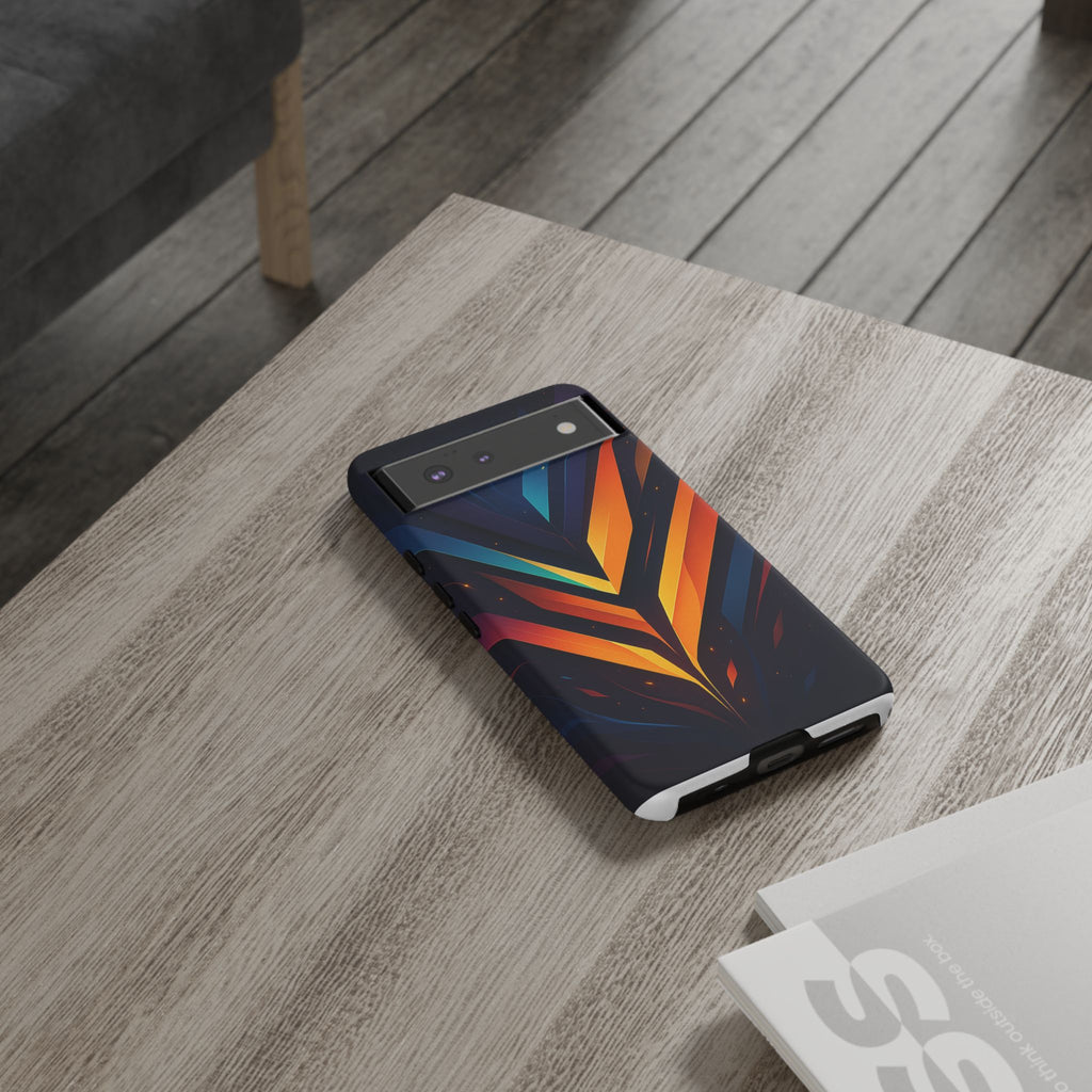 Geometric Pulse: Neon Harmony