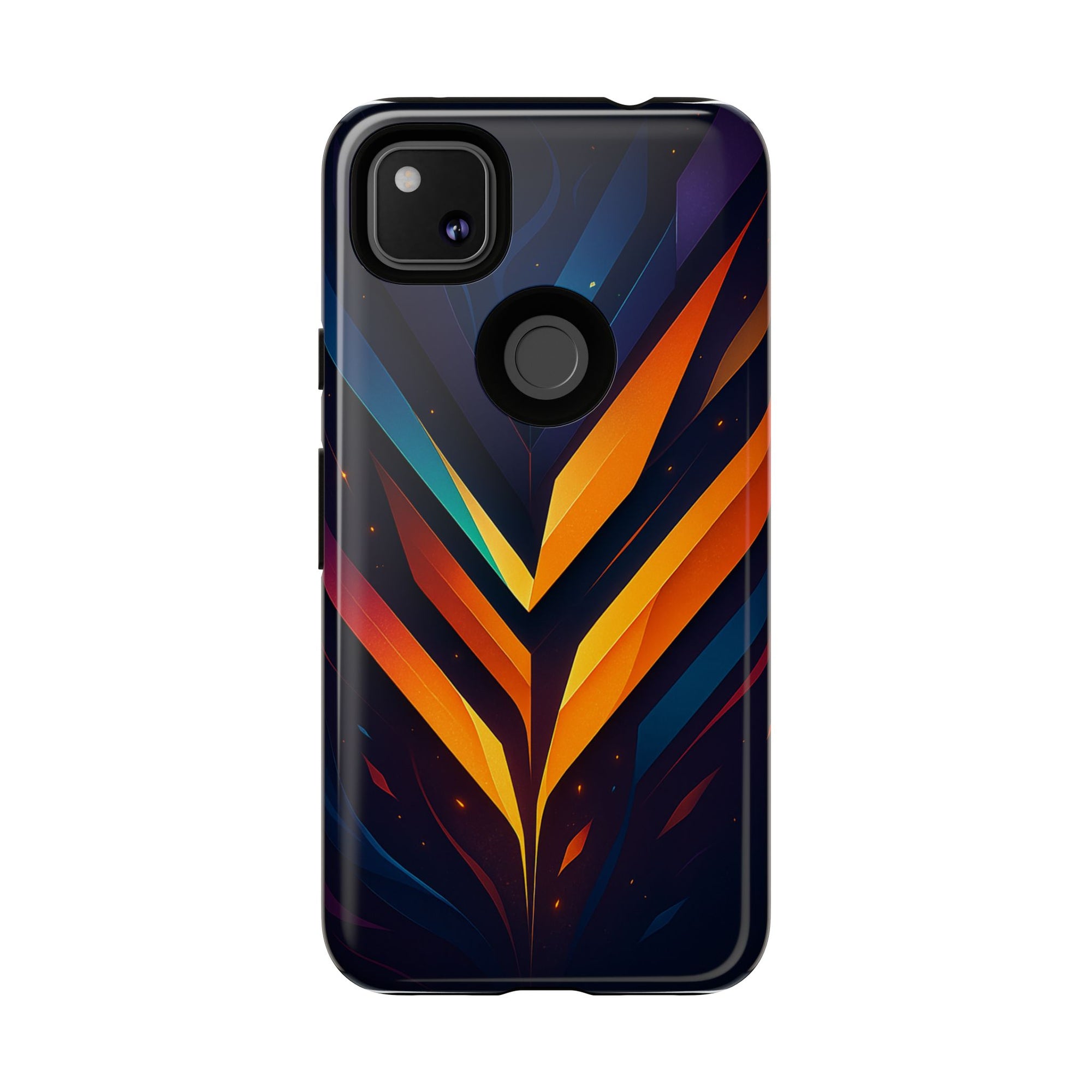 Geometric Pulse: Neon Harmony