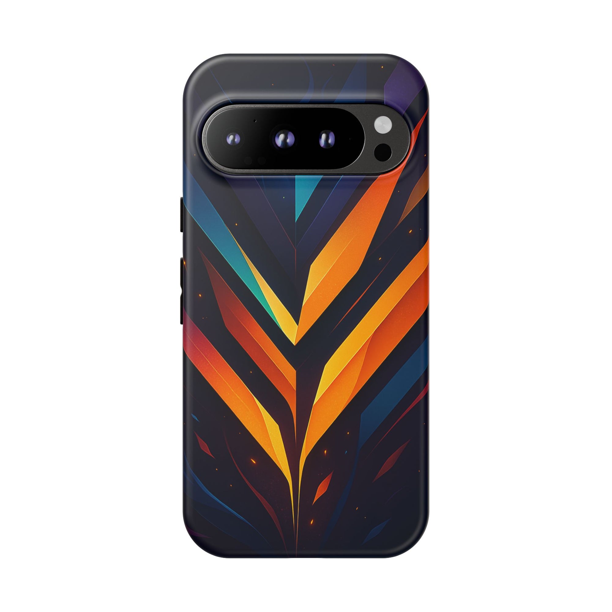 Geometric Pulse: Neon Harmony