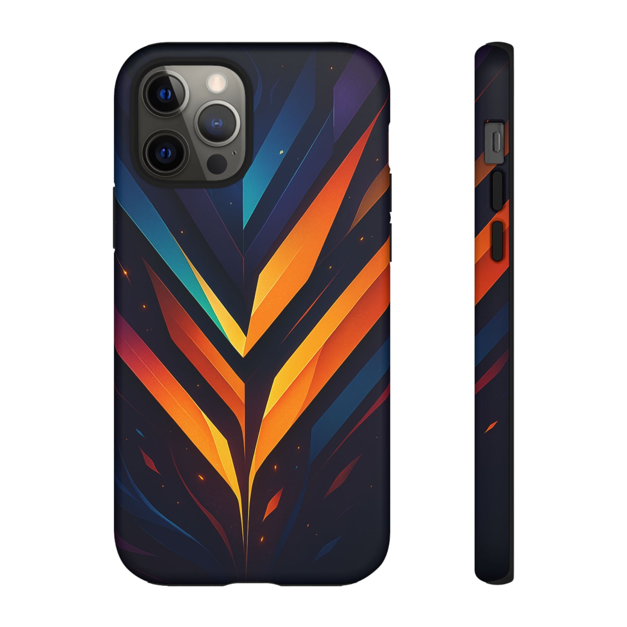 Geometric Pulse: Neon Harmony