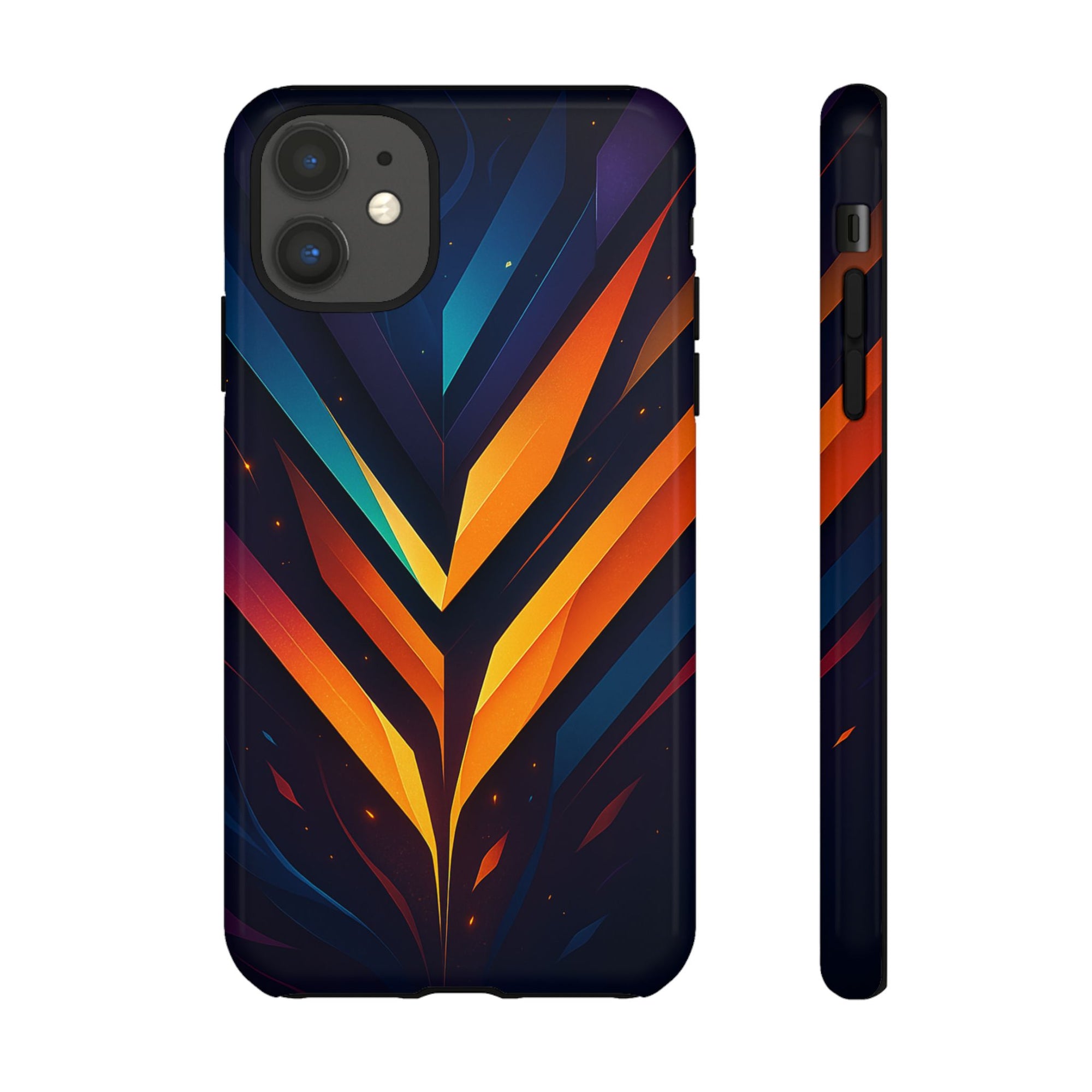Geometric Pulse: Neon Harmony