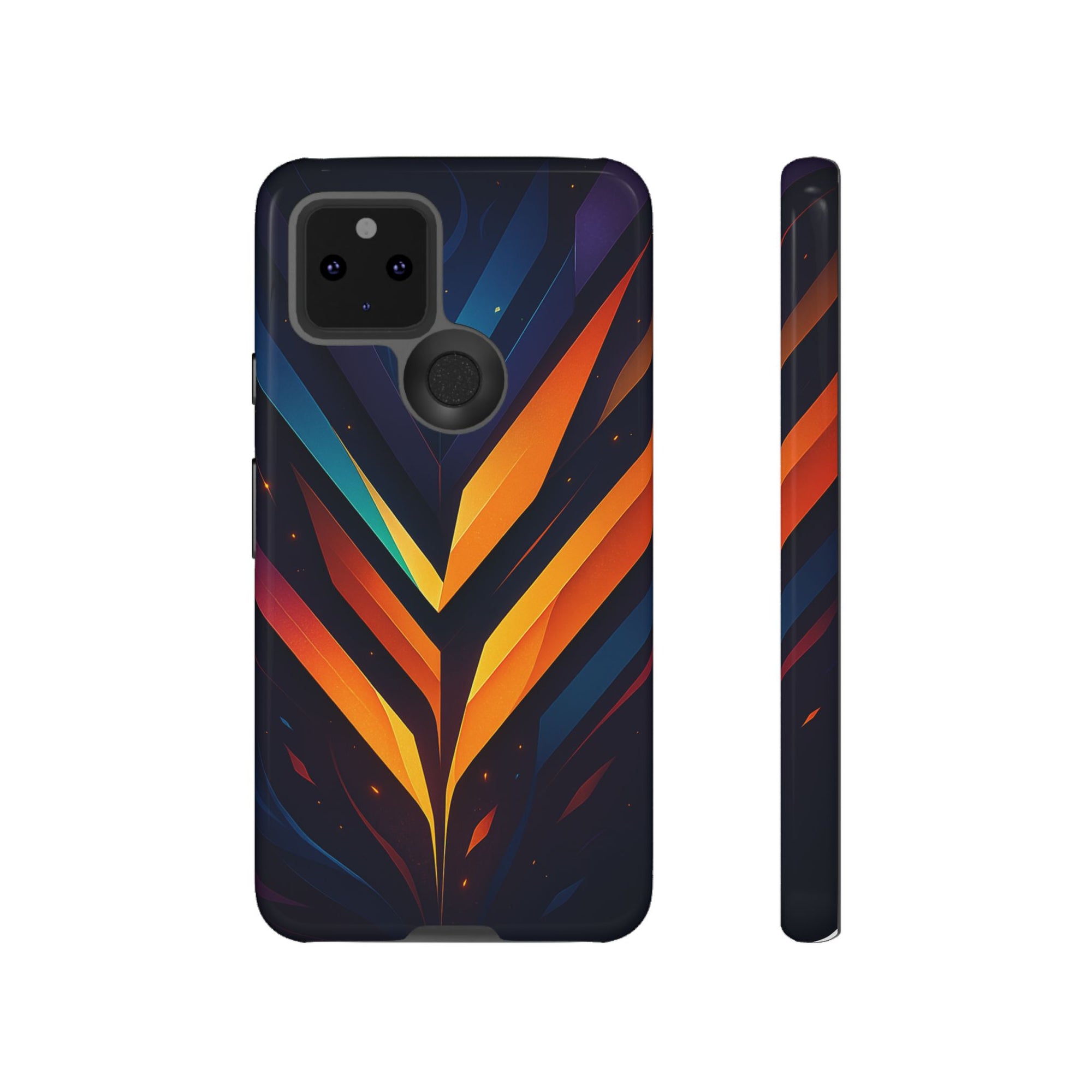 Geometric Pulse: Neon Harmony