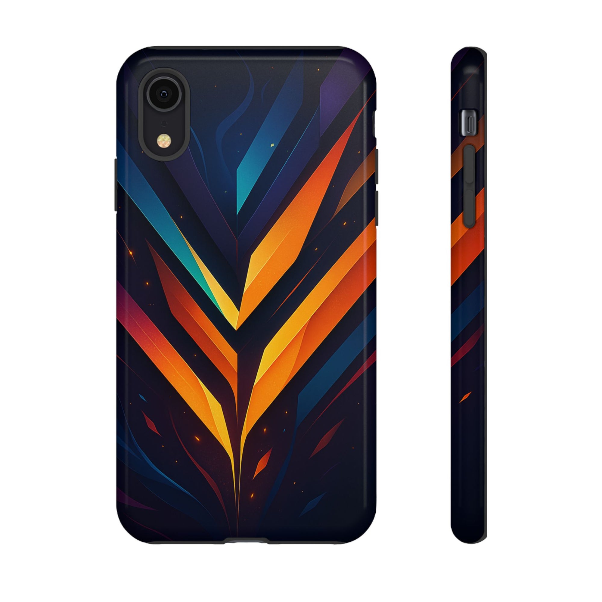 Geometric Pulse: Neon Harmony