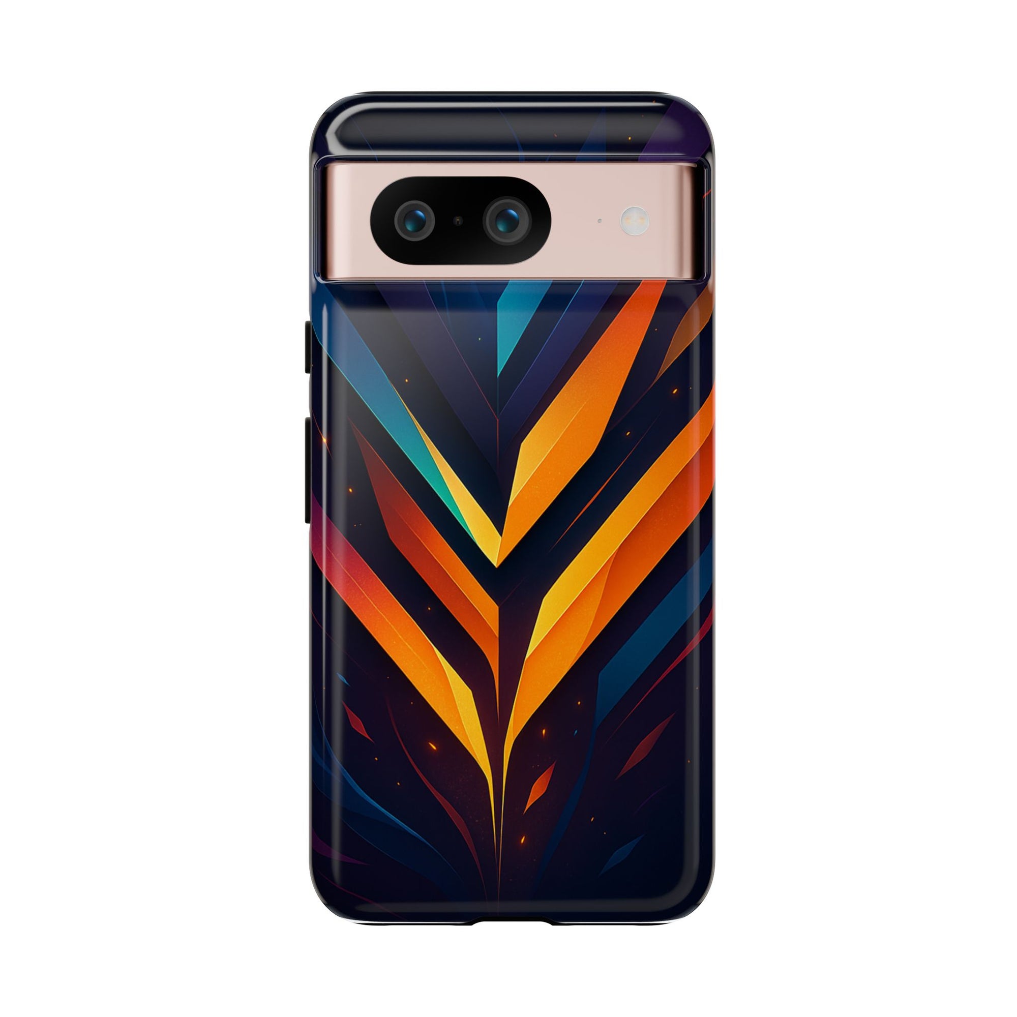 Geometric Pulse: Neon Harmony