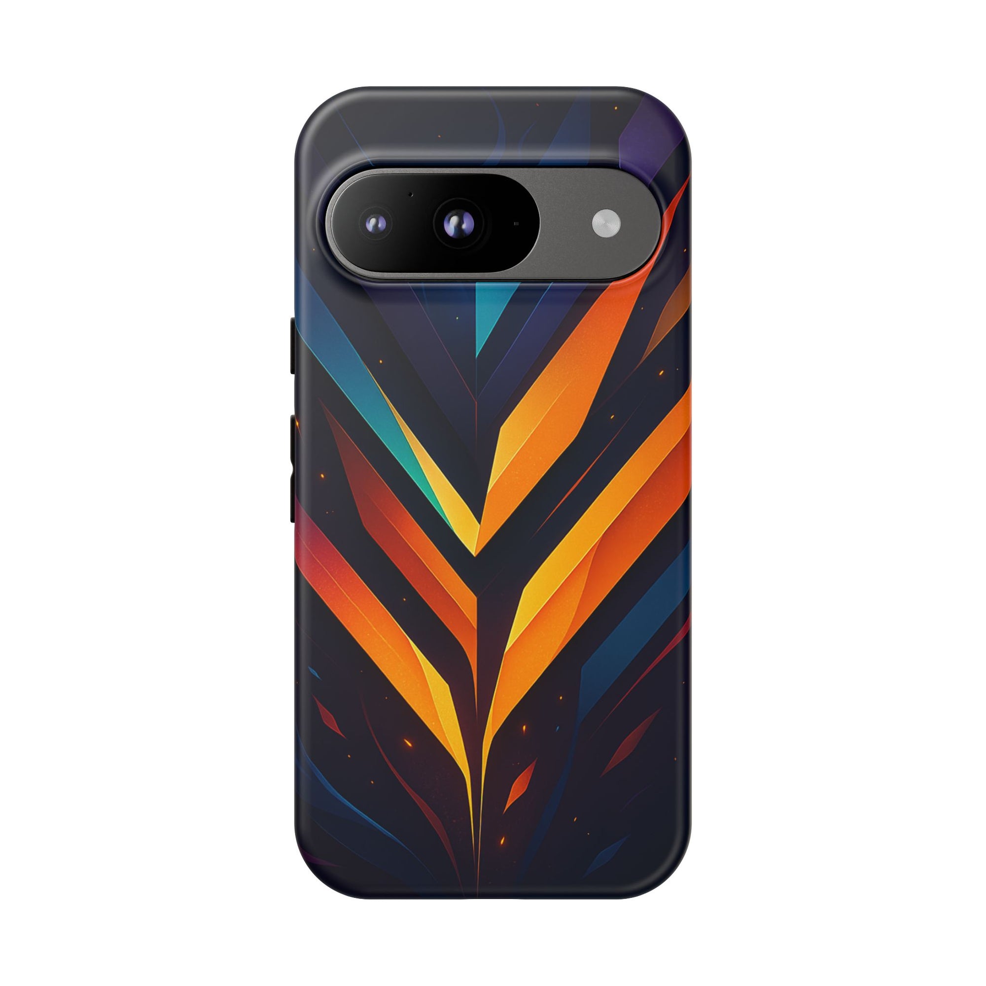 Geometric Pulse: Neon Harmony
