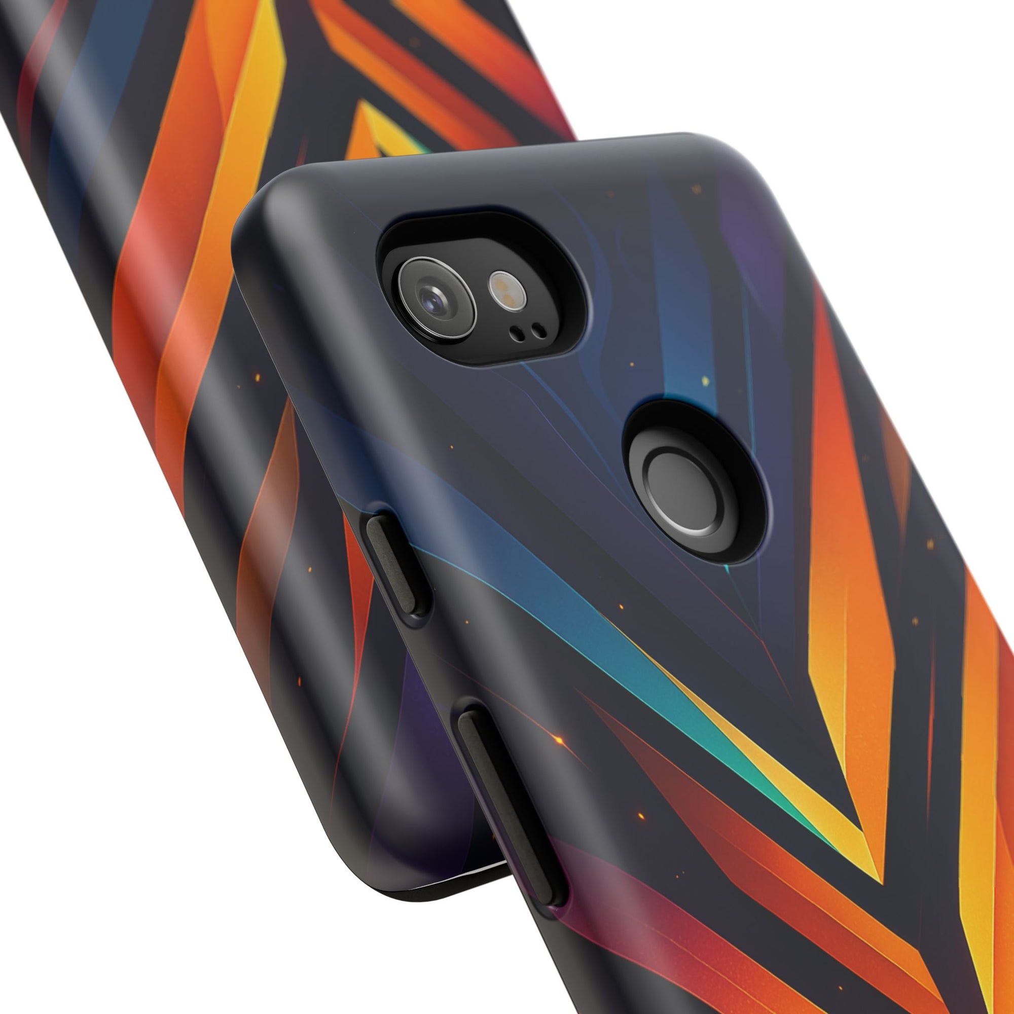 Geometric Pulse: Neon Harmony