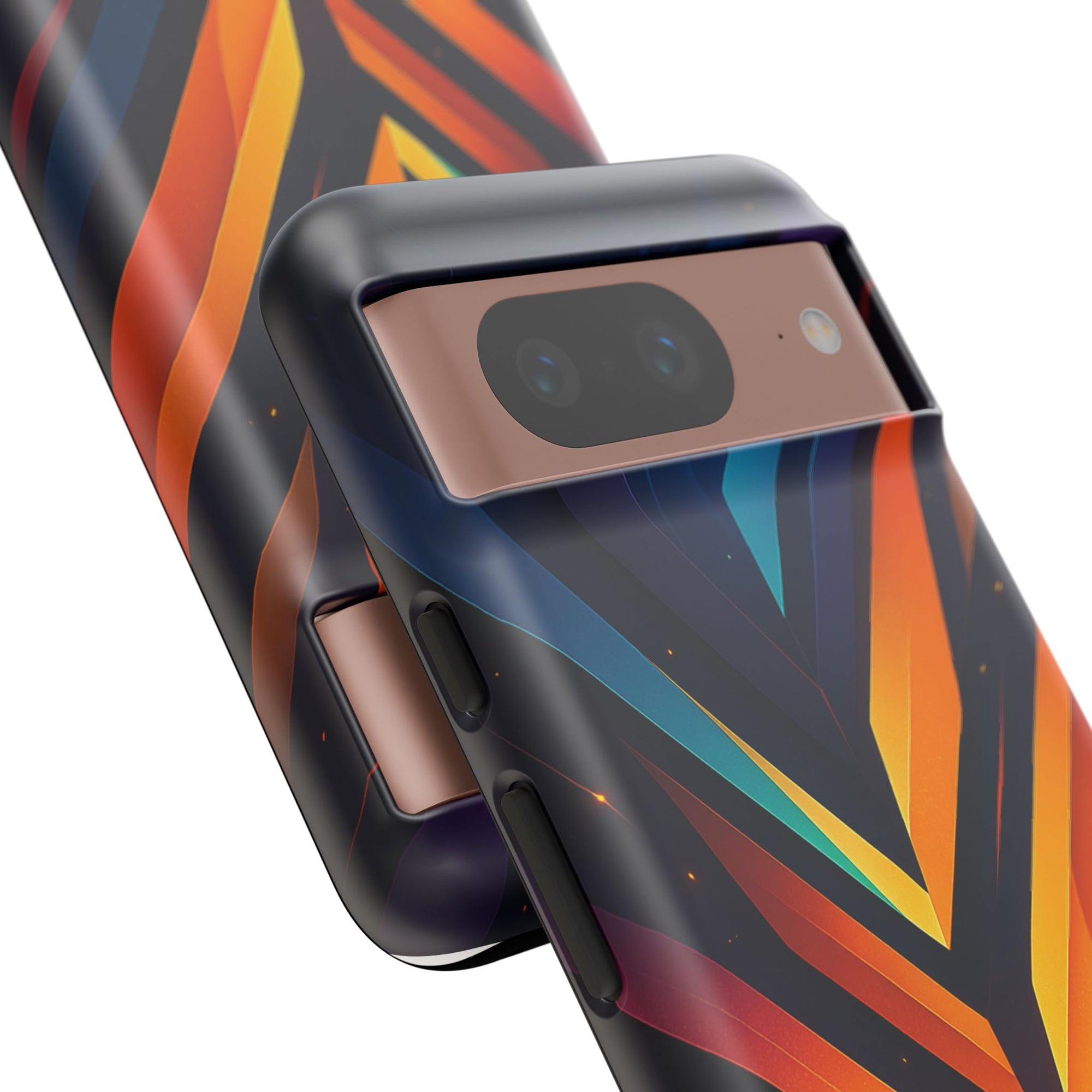 Geometric Pulse: Neon Harmony