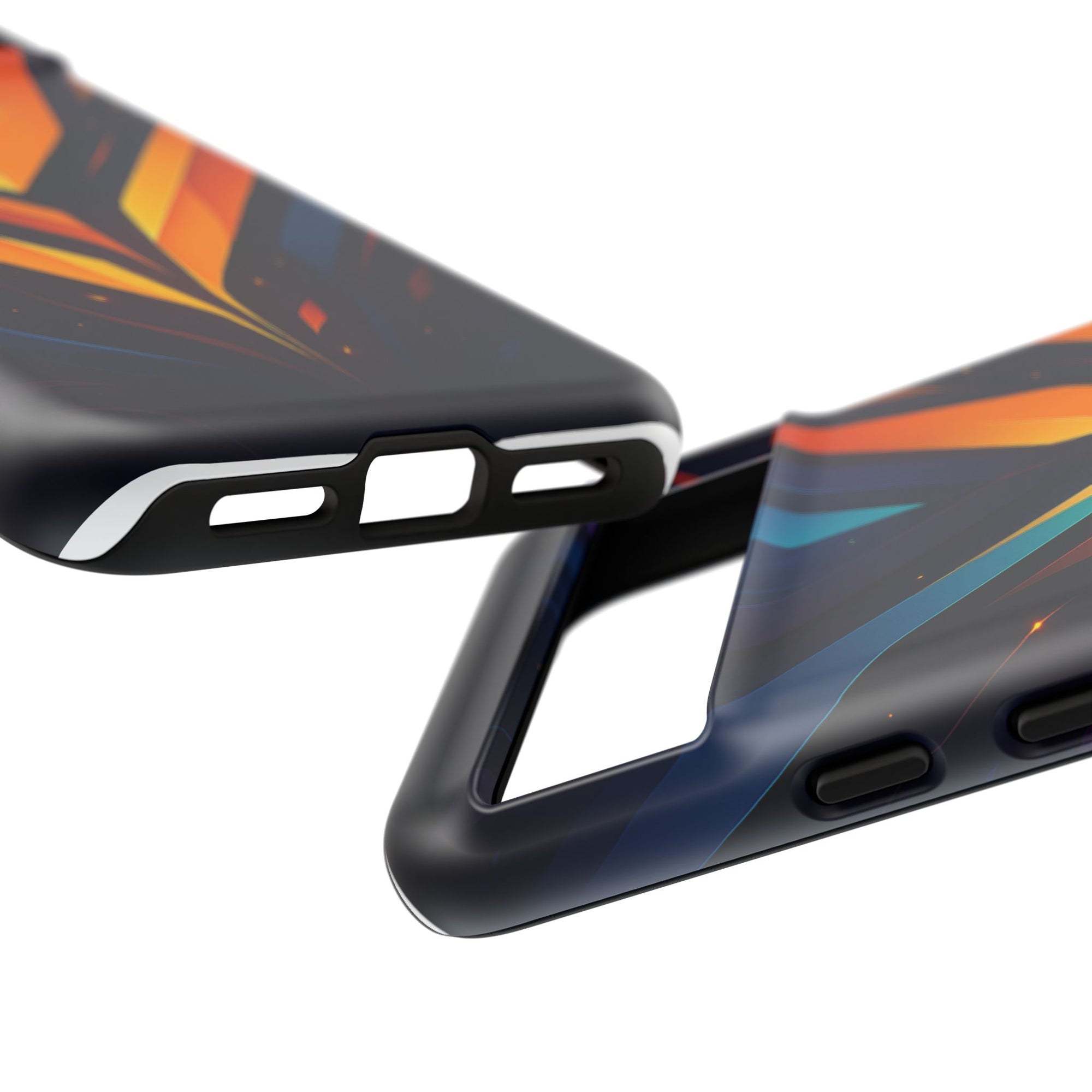 Geometric Pulse: Neon Harmony