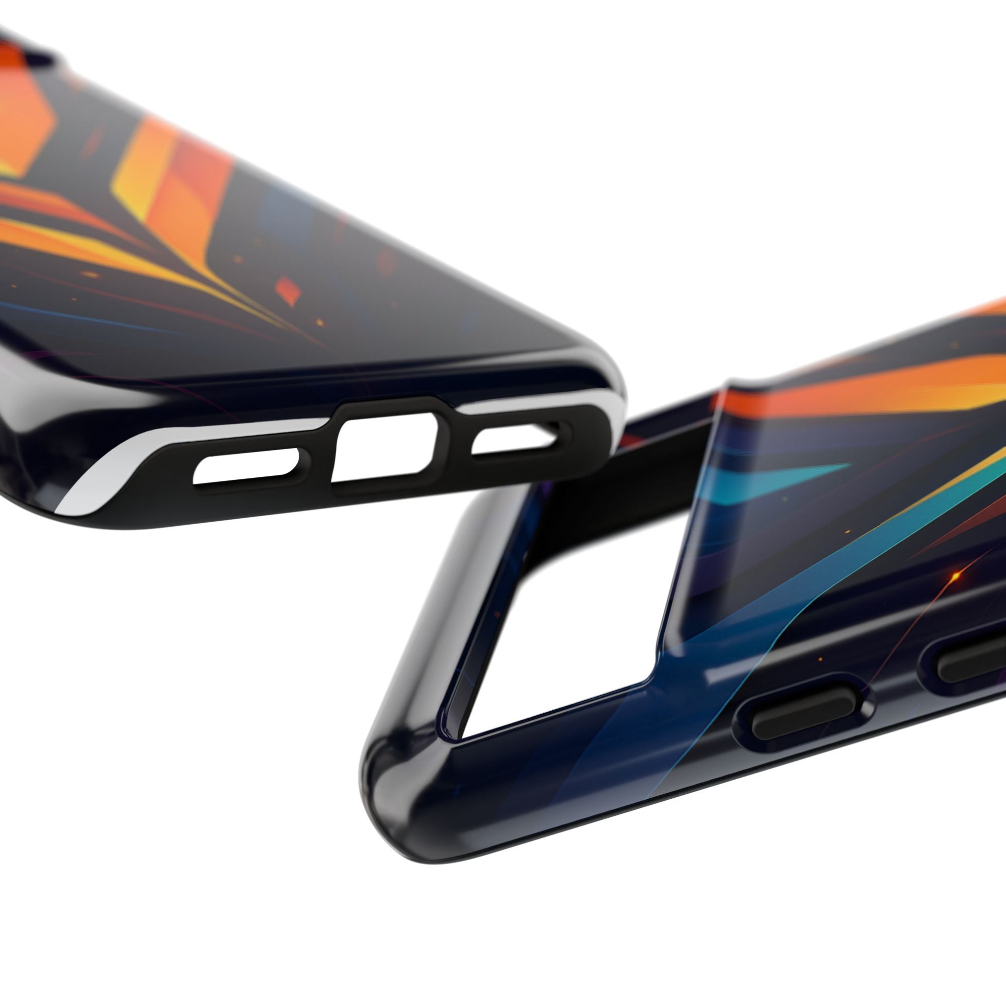 Geometric Pulse: Neon Harmony