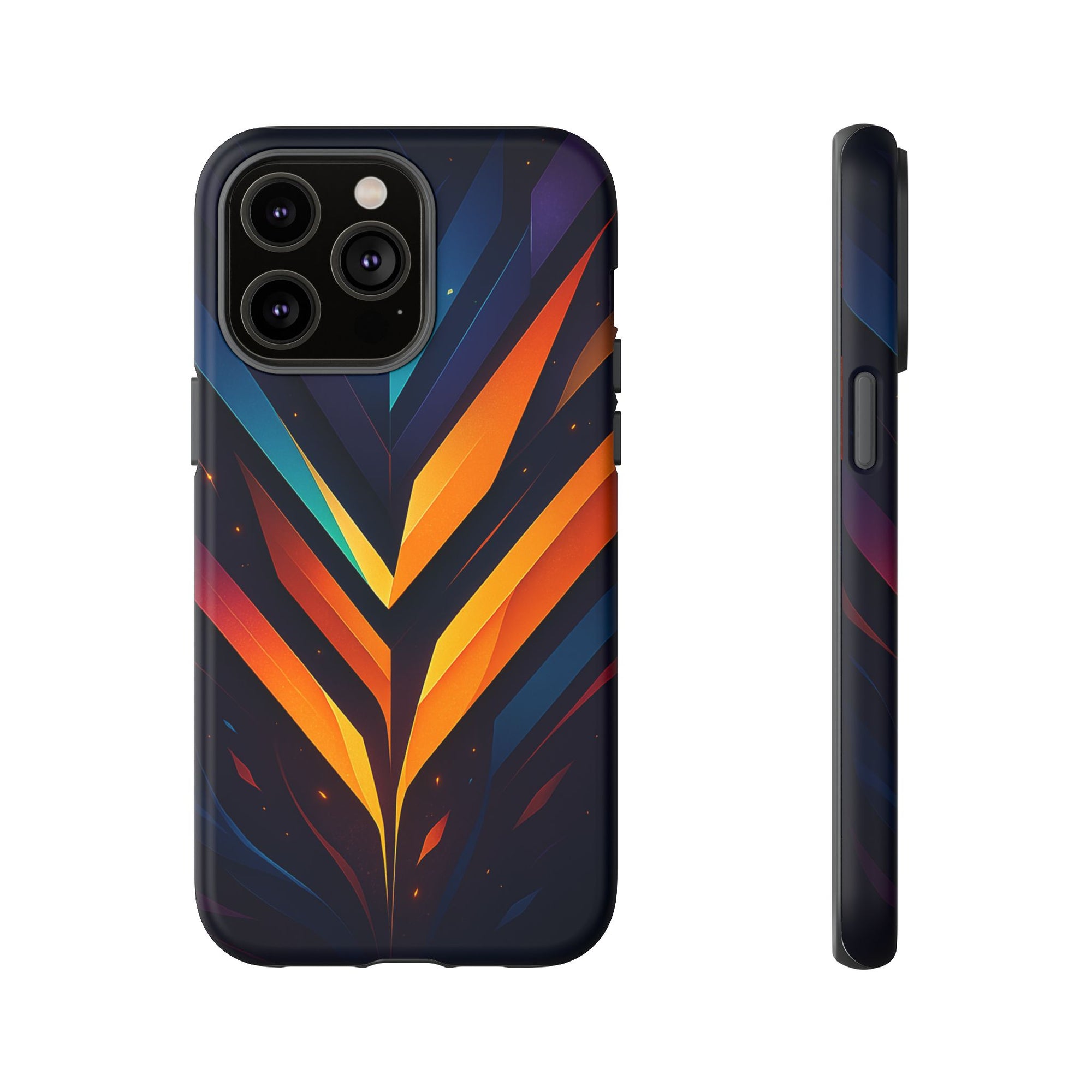 Geometric Pulse: Neon Harmony