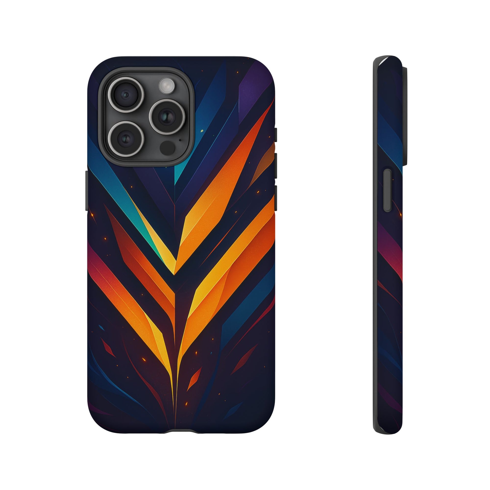 Geometric Pulse: Neon Harmony