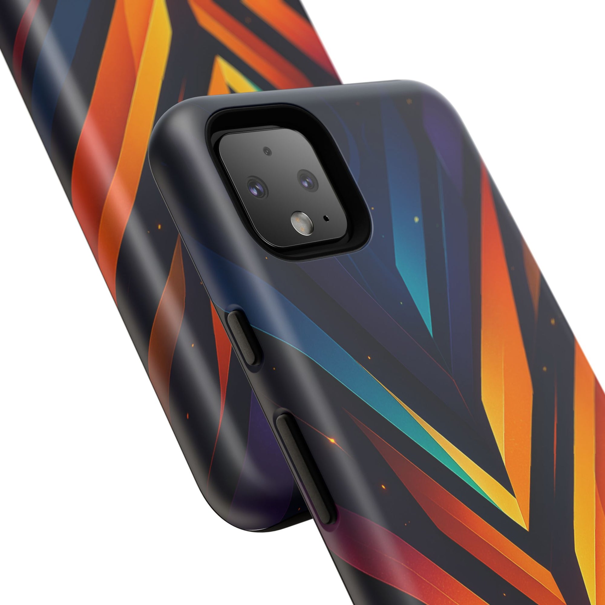 Geometric Pulse: Neon Harmony