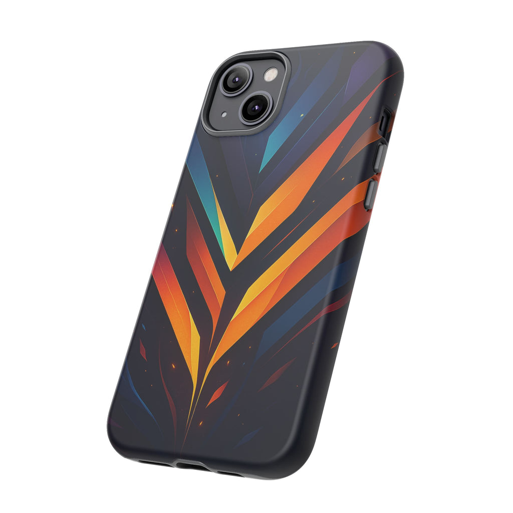 Geometric Pulse: Neon Harmony