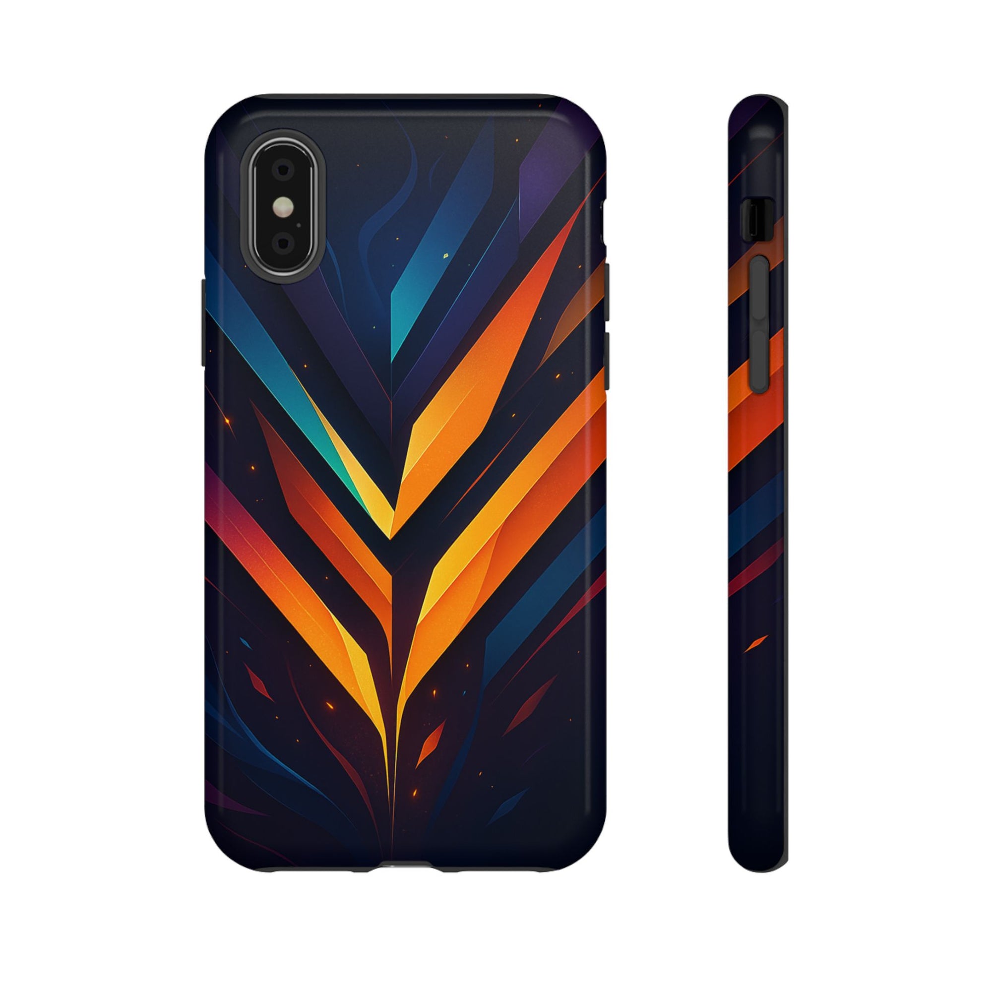 Geometric Pulse: Neon Harmony