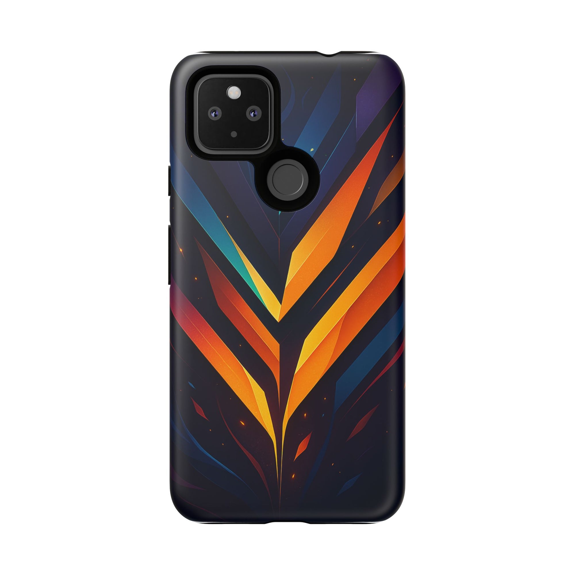 Geometric Pulse: Neon Harmony