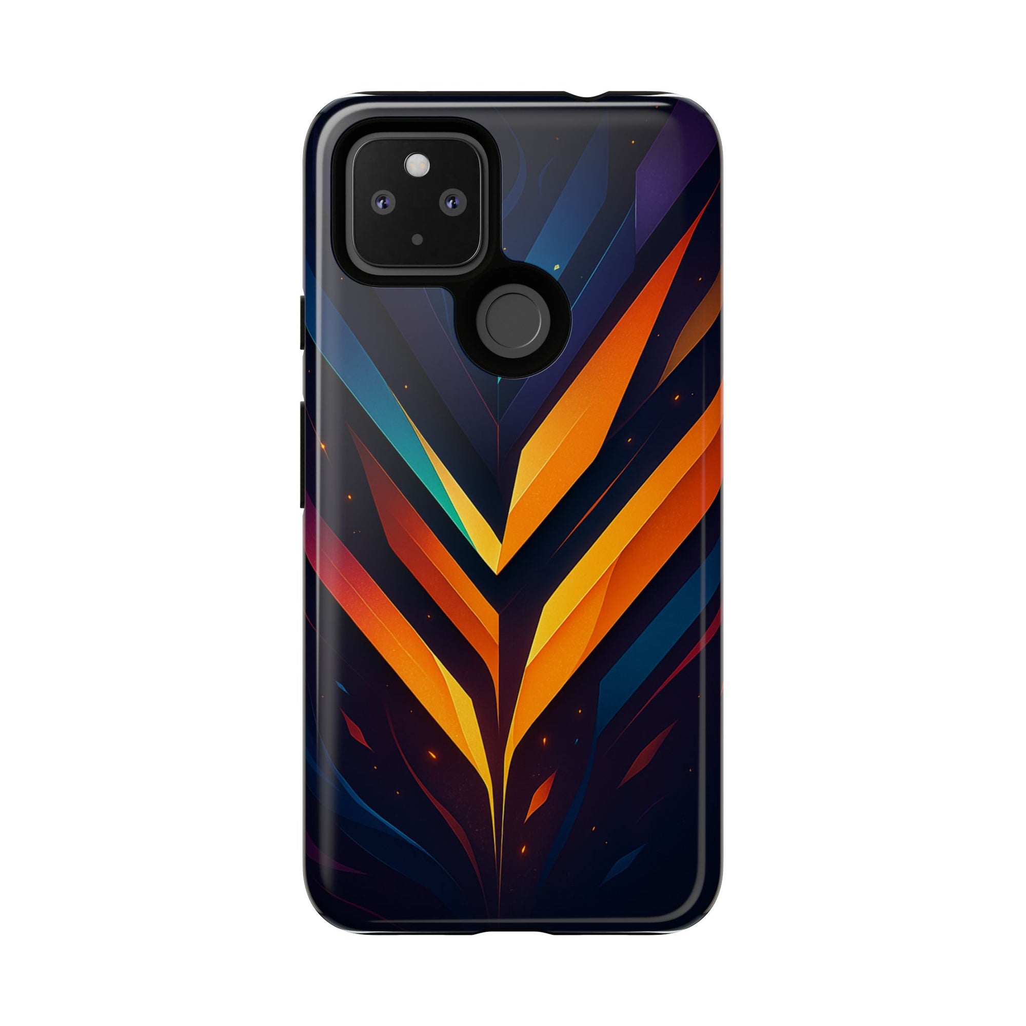Geometric Pulse: Neon Harmony